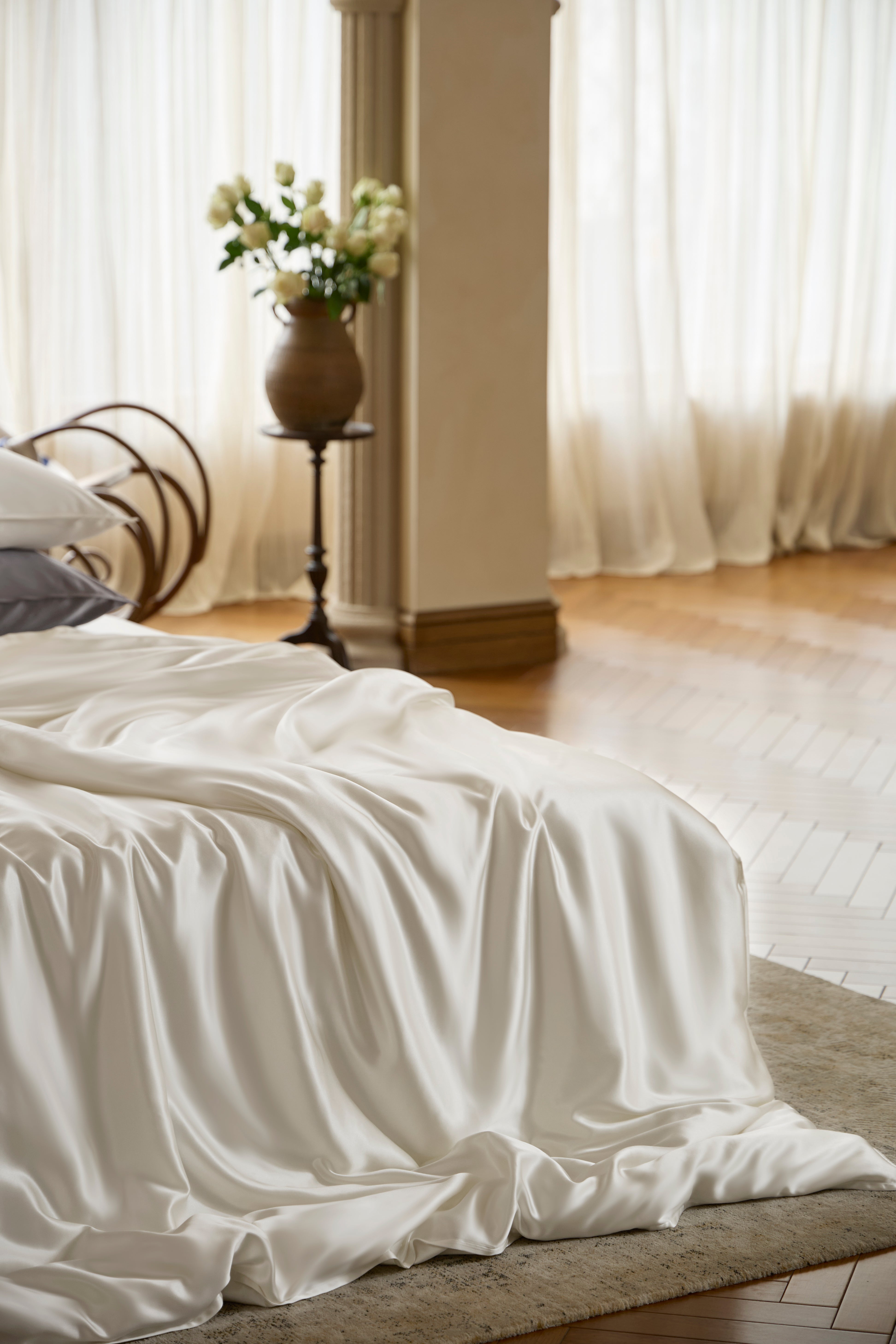 100% 25MM 桑蚕丝床上用品套件(4件套)