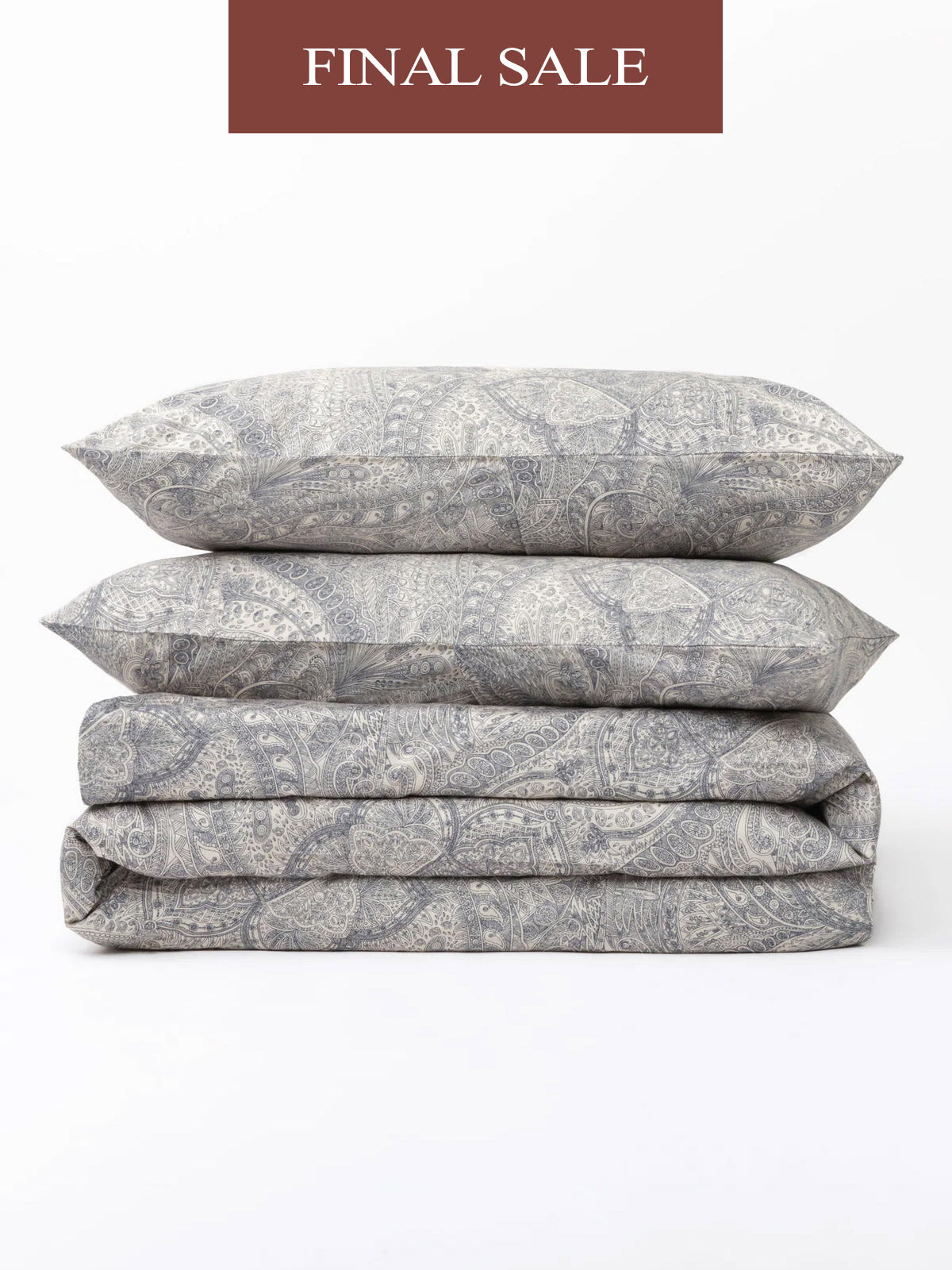 Classic Cotton Duvet Cover Set - Pattern- final sale