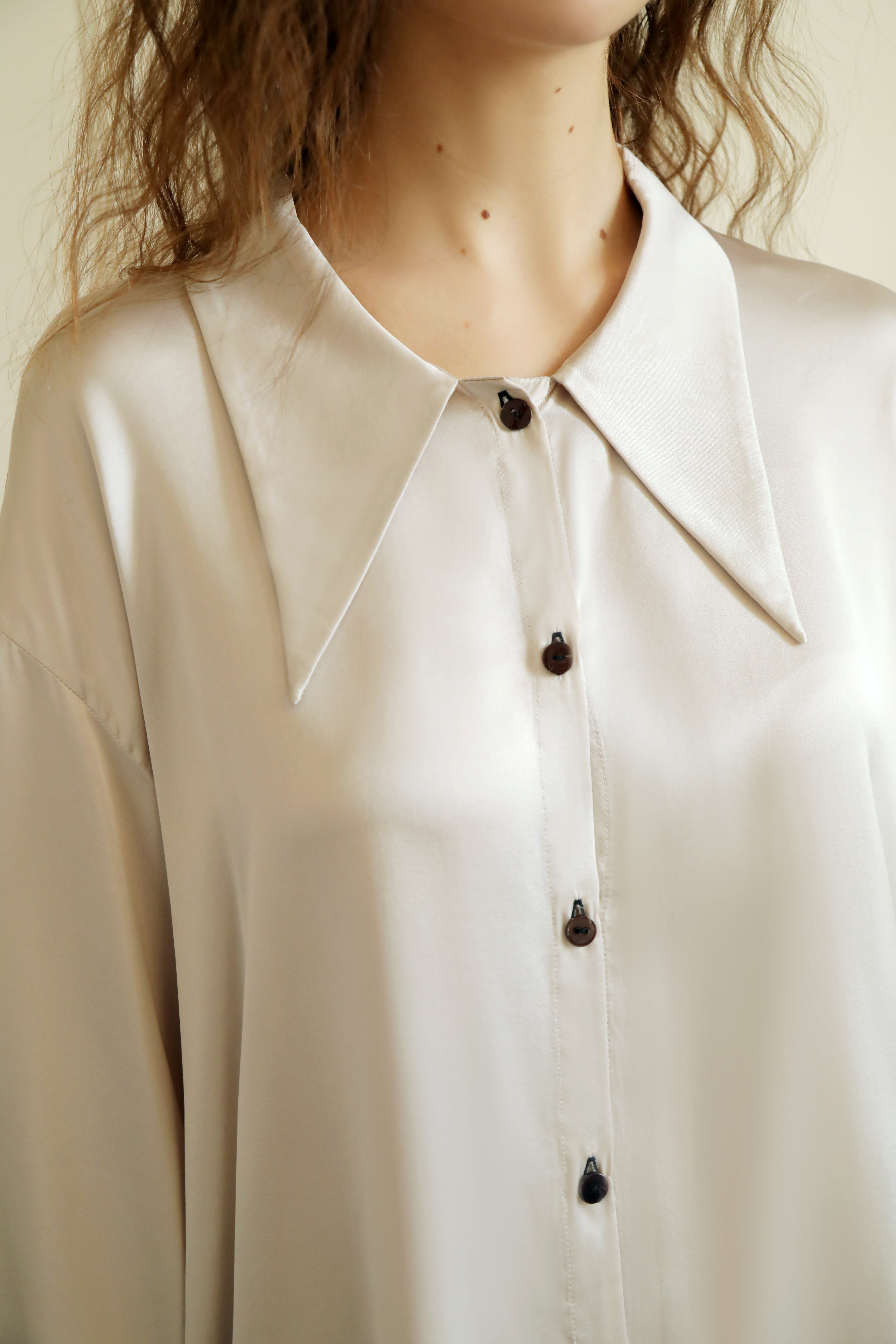 Tipsy- Silk Long Pajama Set
