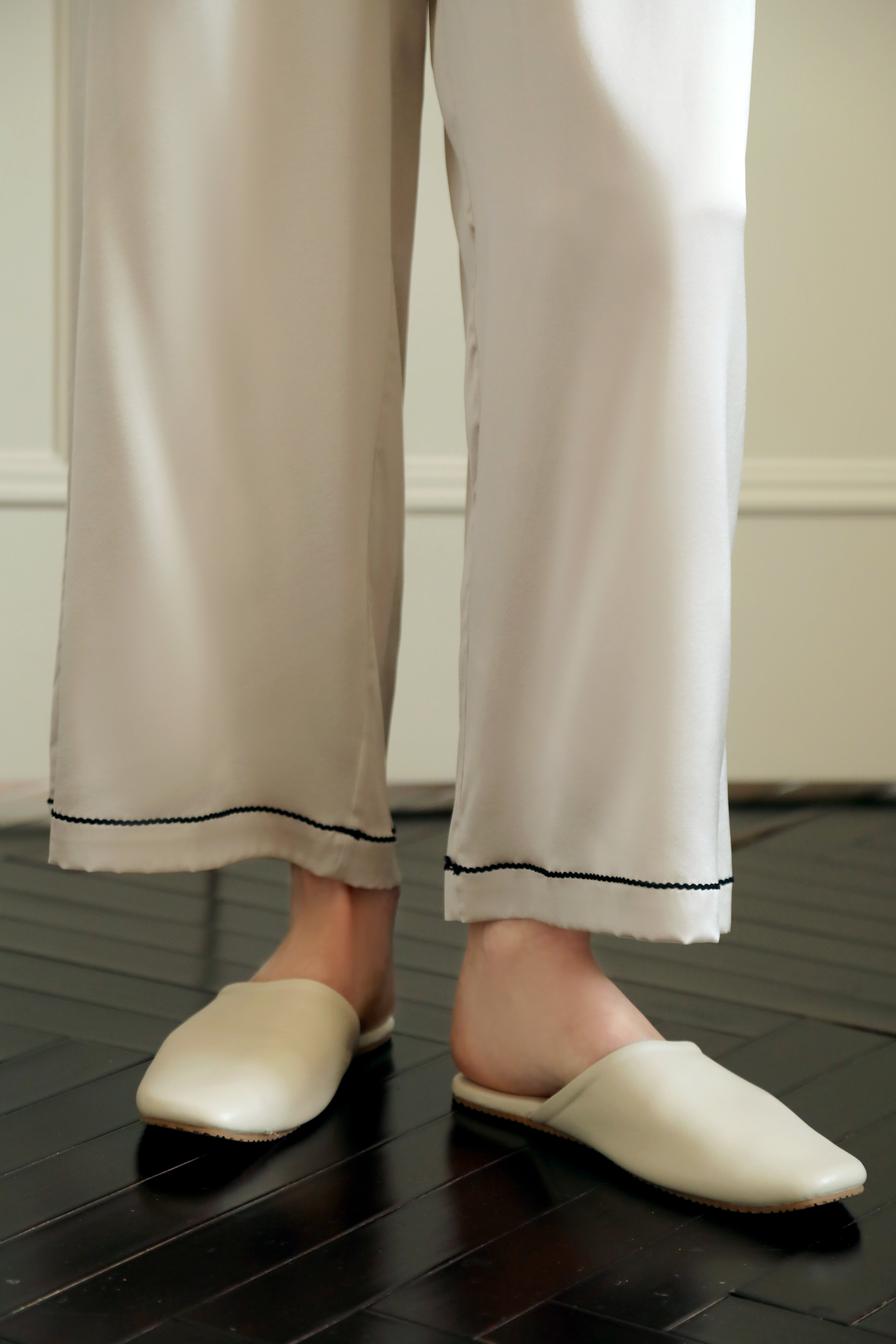 Tipsy- Silk Long Pajama Set