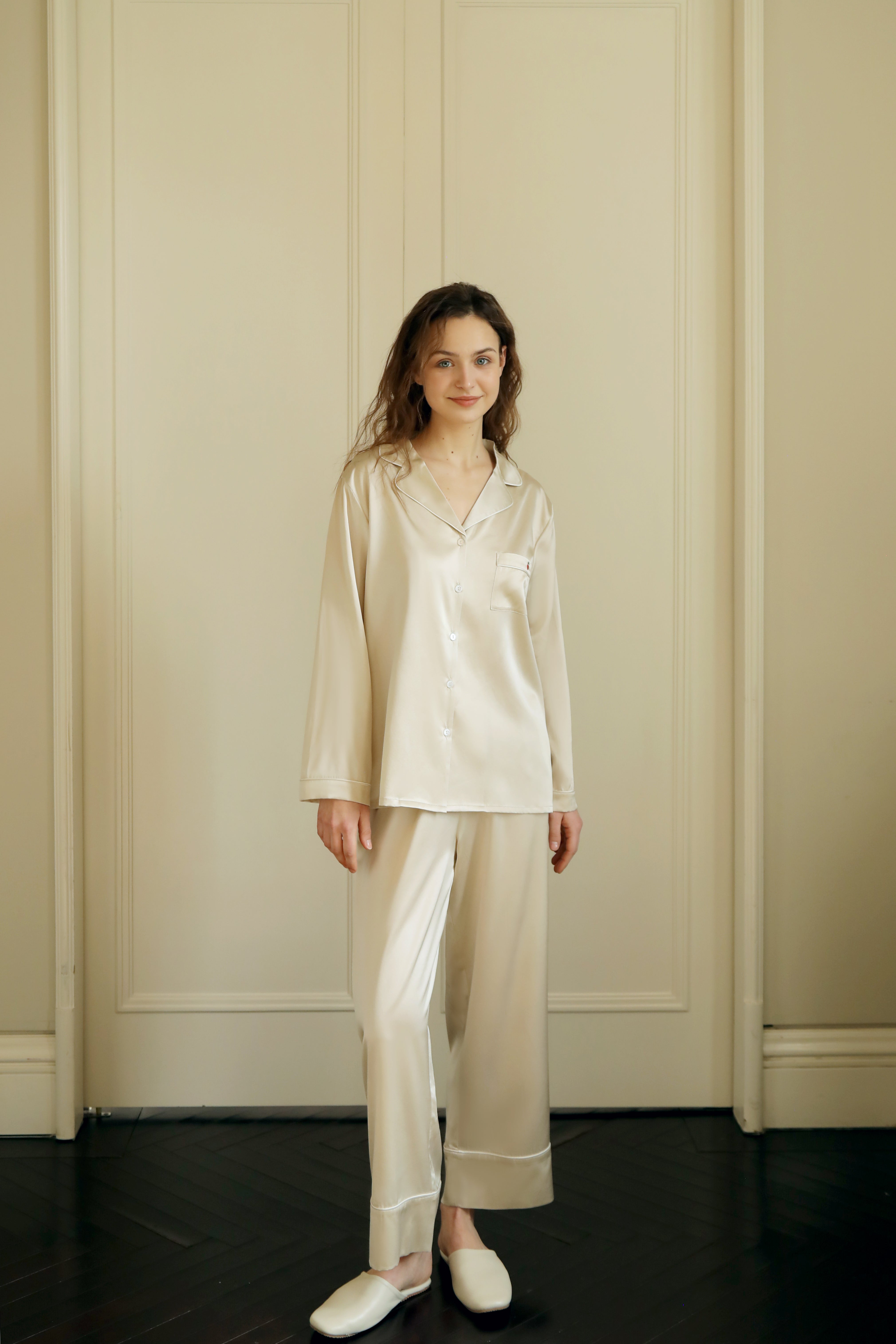 Ember Dawn - 22mm silk pajamas set