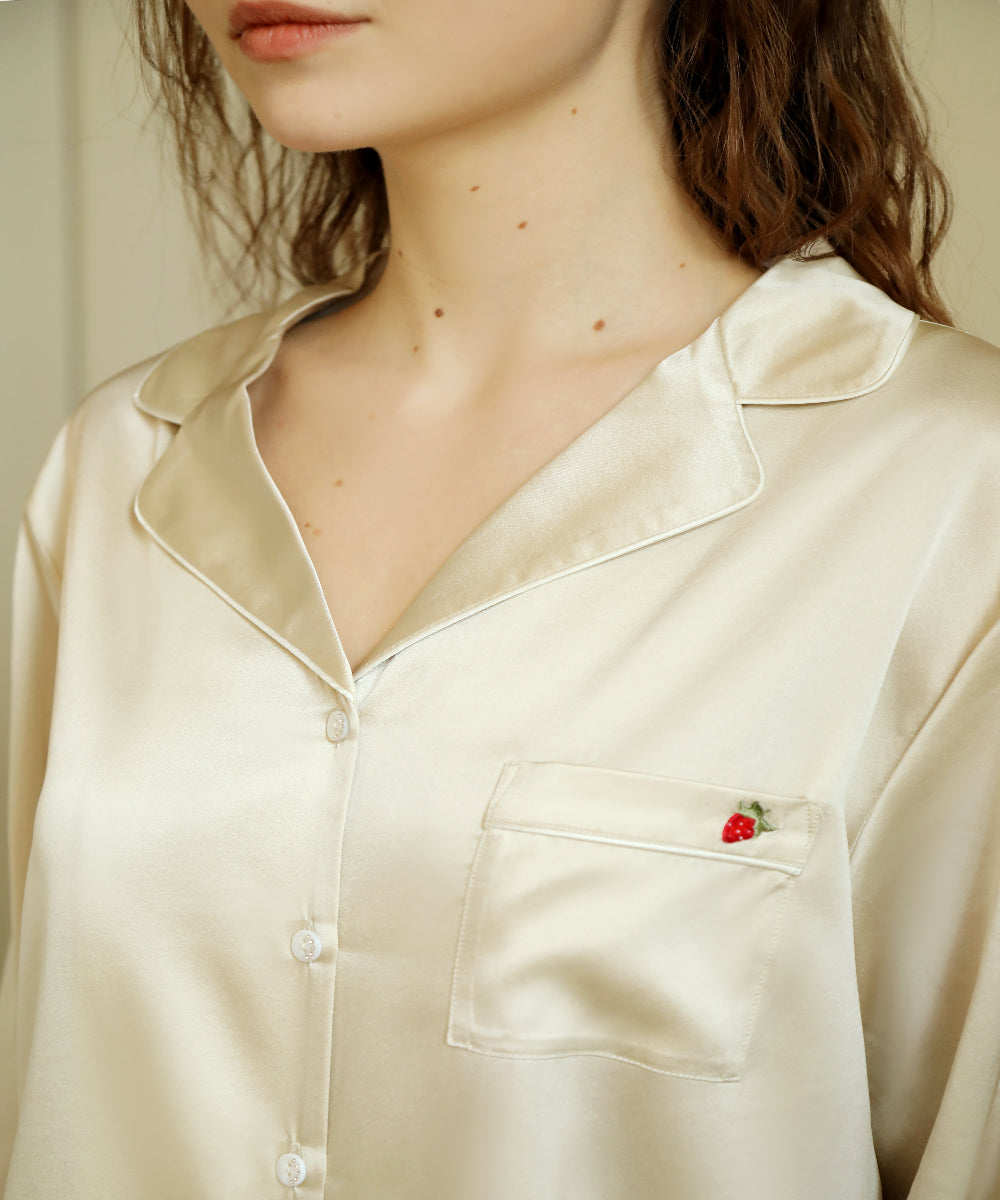 Ember Dawn - 22mm silk pajamas set