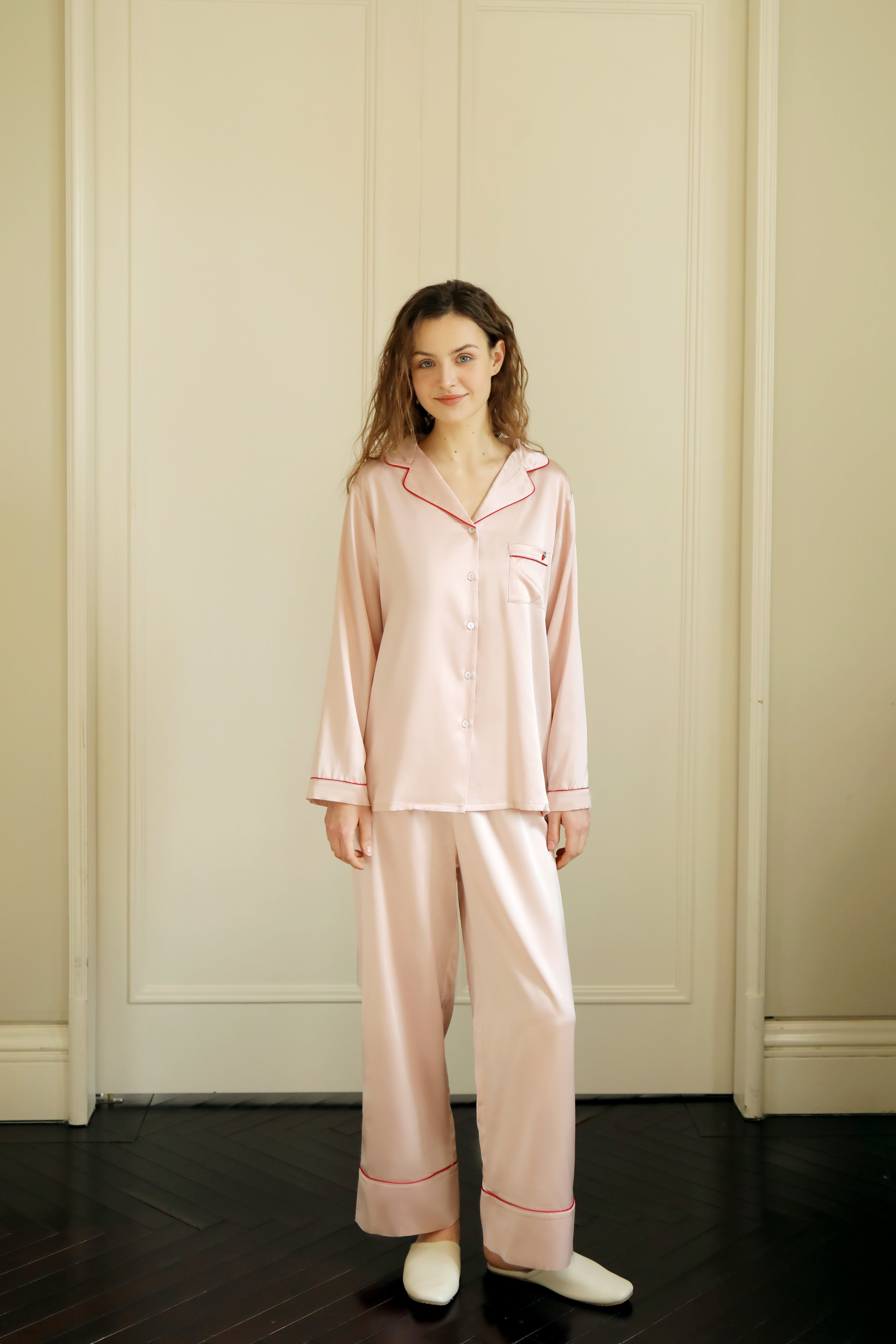 Ember Dawn - 22mm silk pajamas set