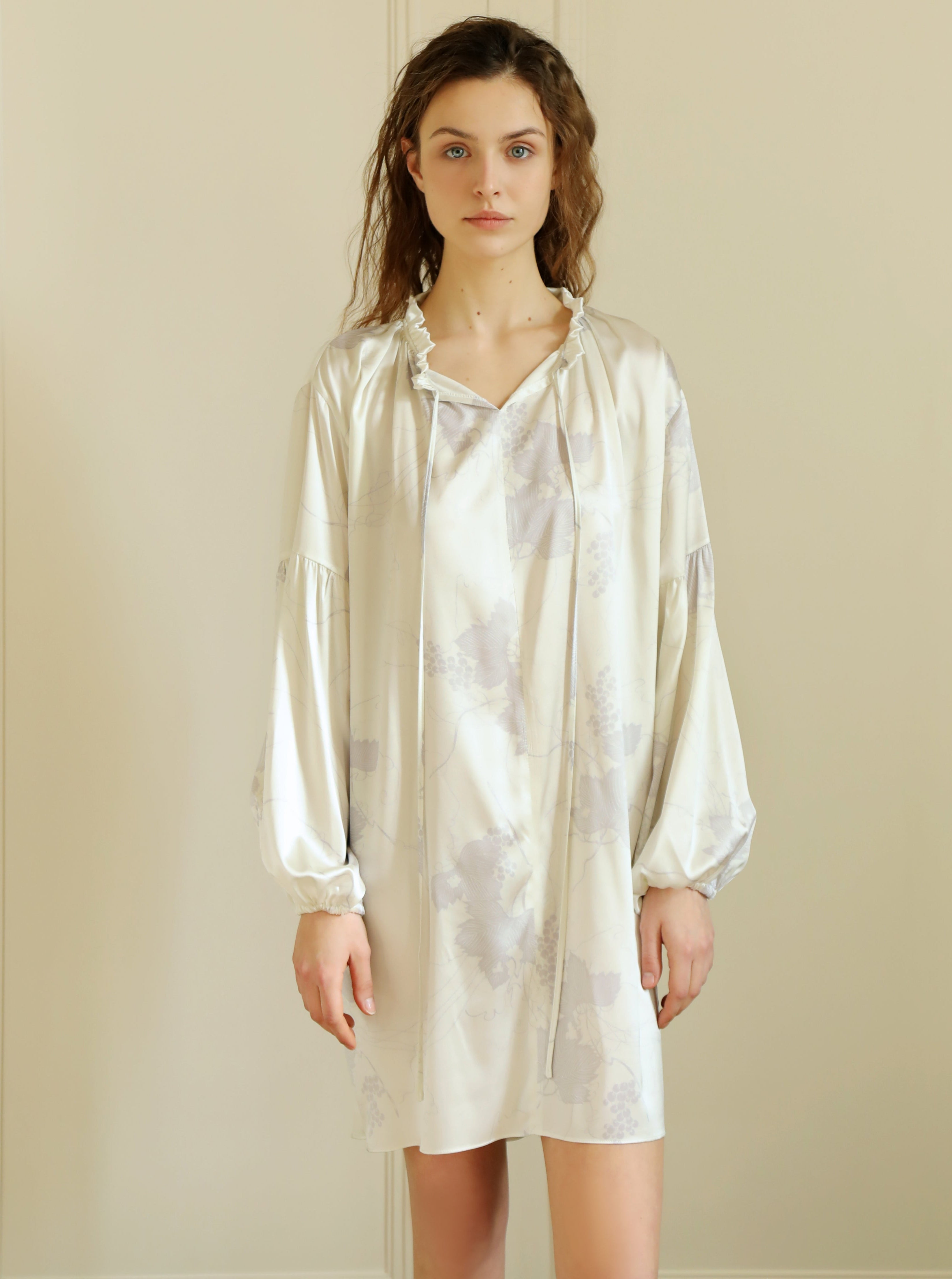 Flare - Silk mid dress