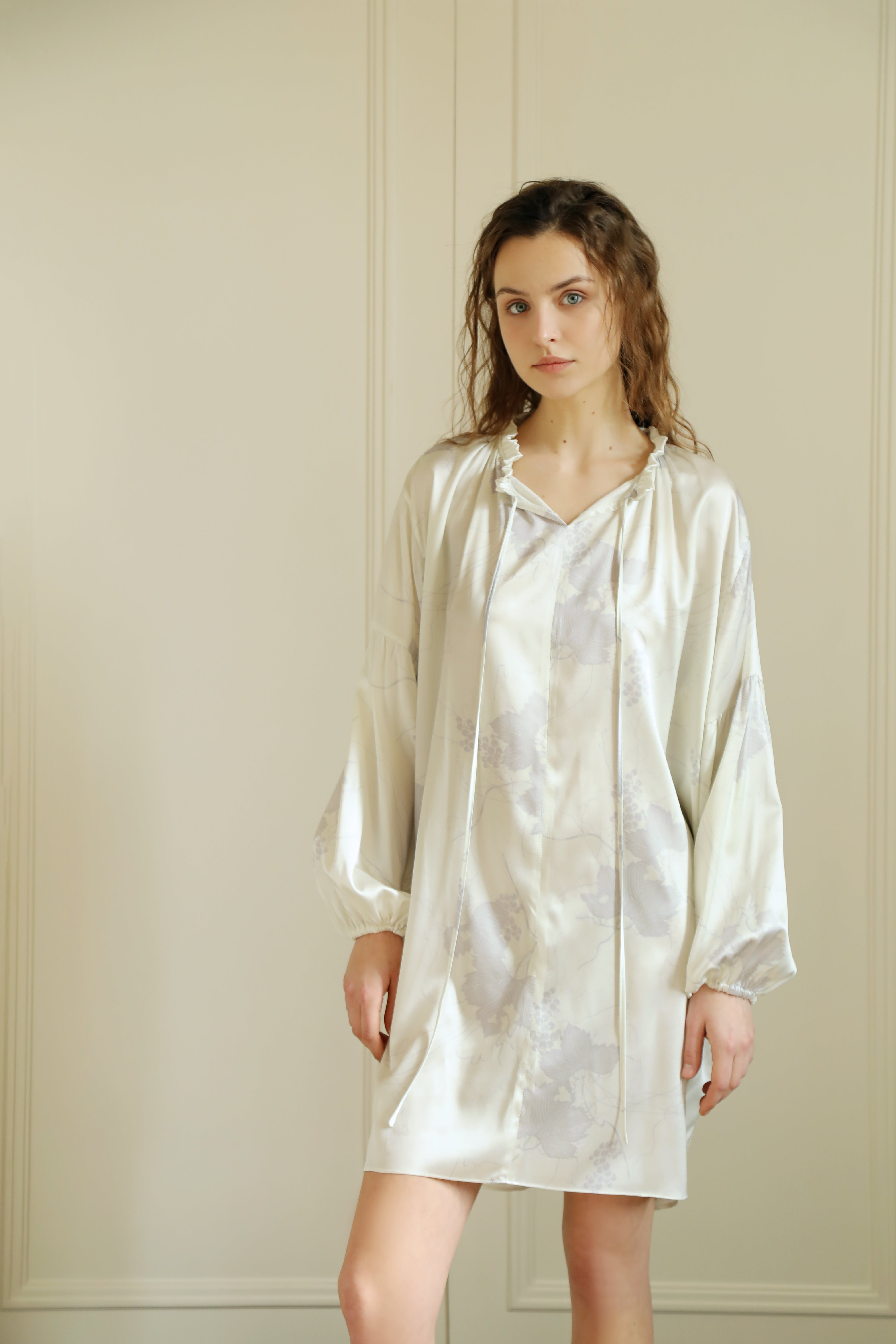 Flare - Silk mid dress