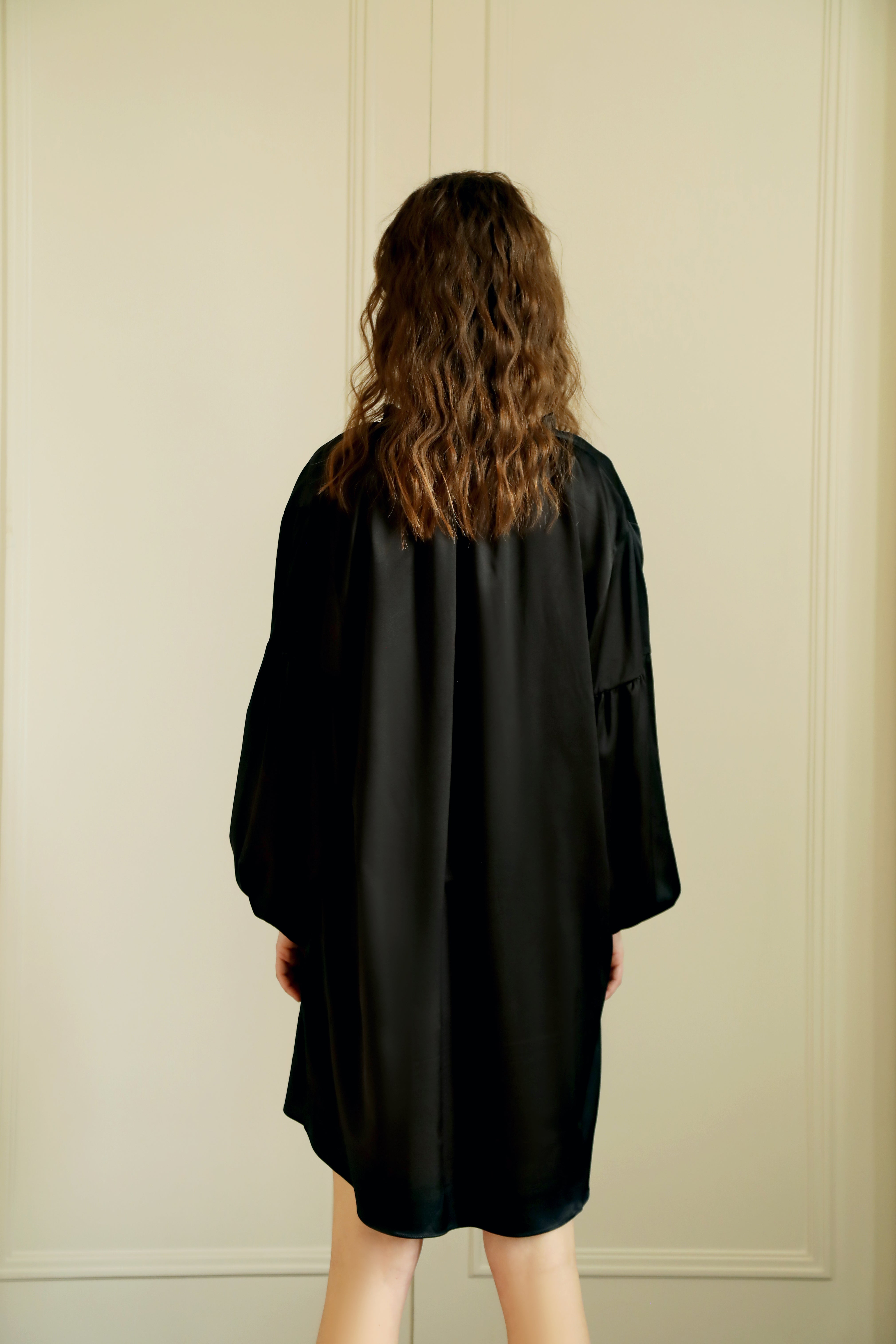 Flare - Silk mid dress
