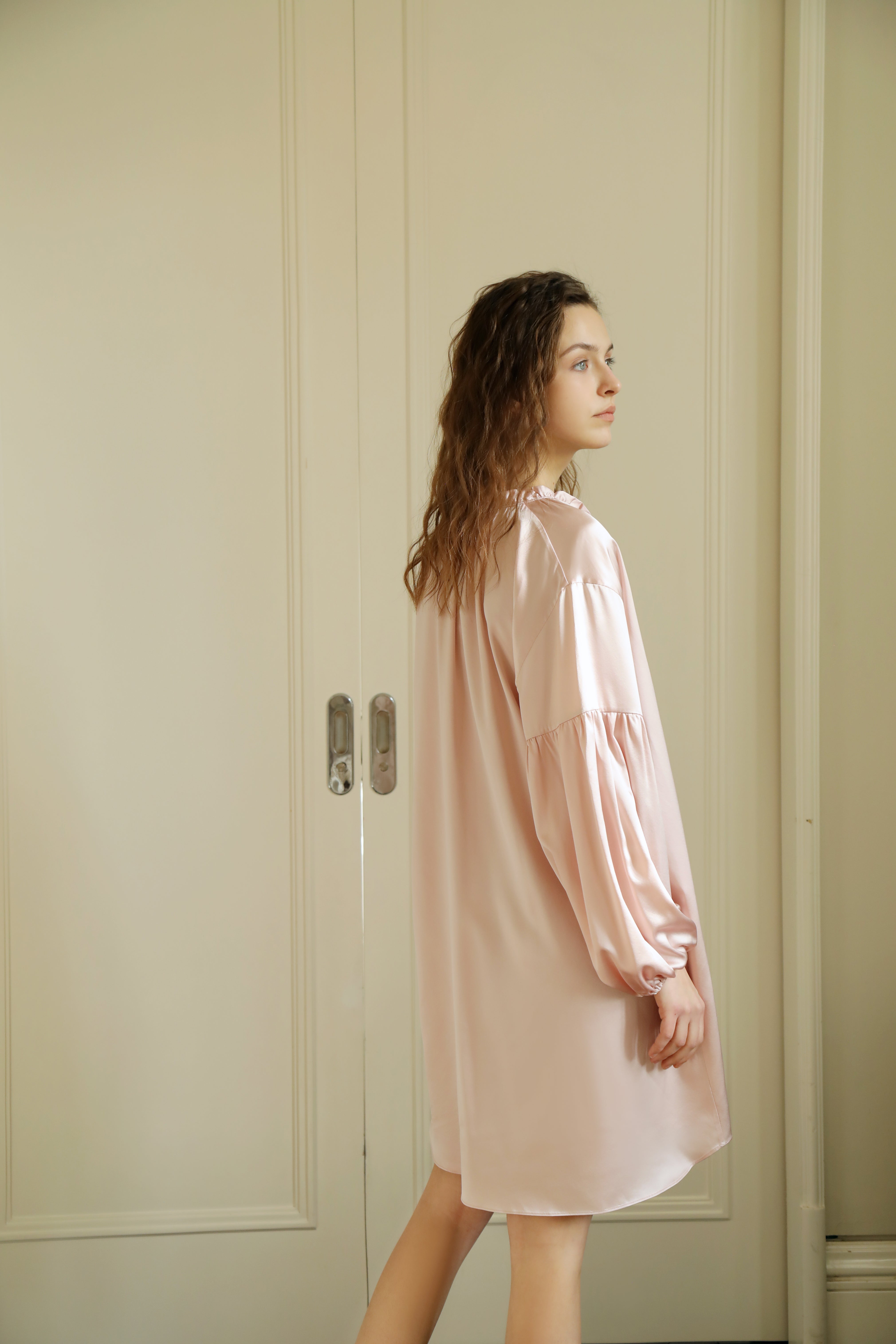 Flare - Silk mid dress