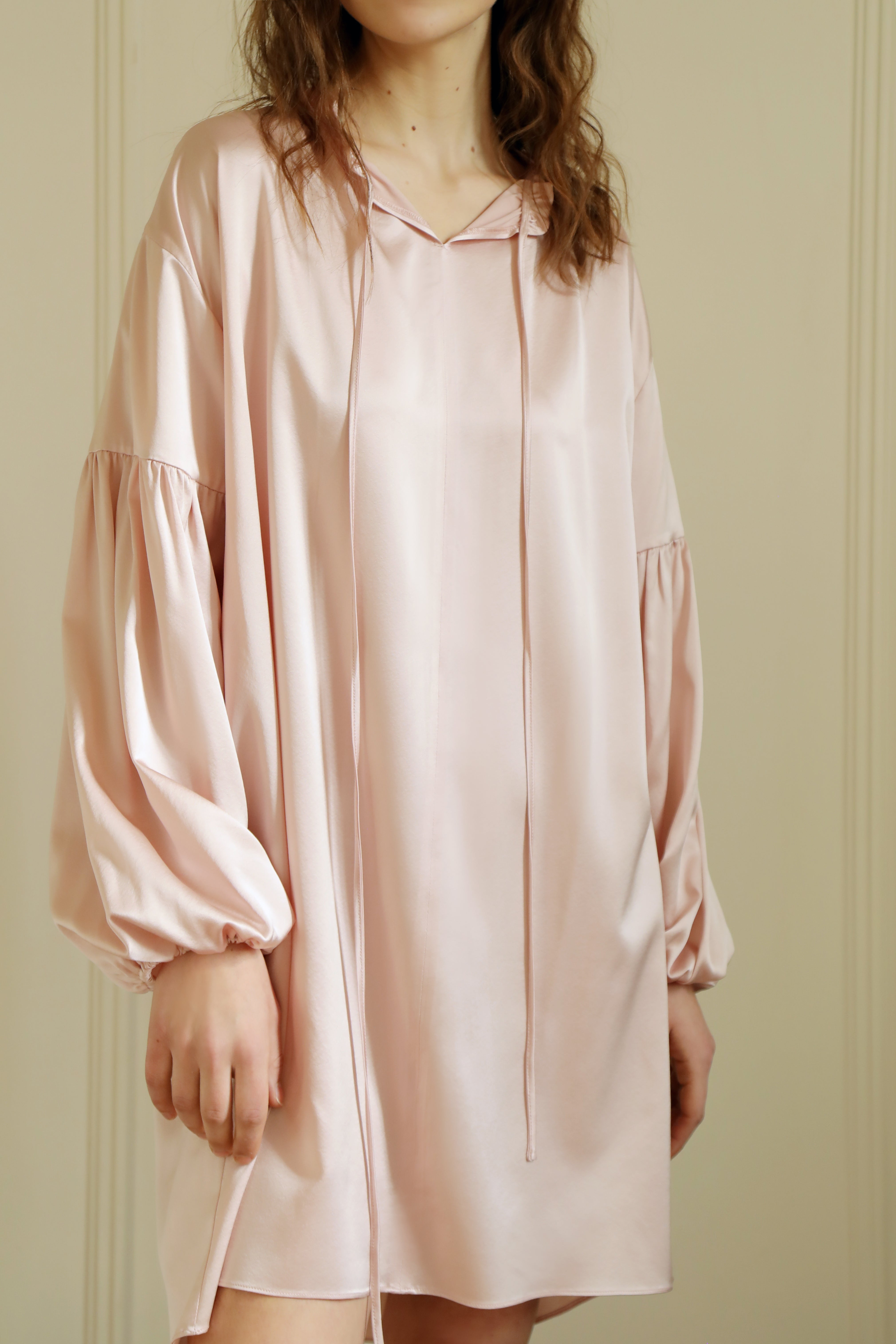 Flare - Silk mid dress
