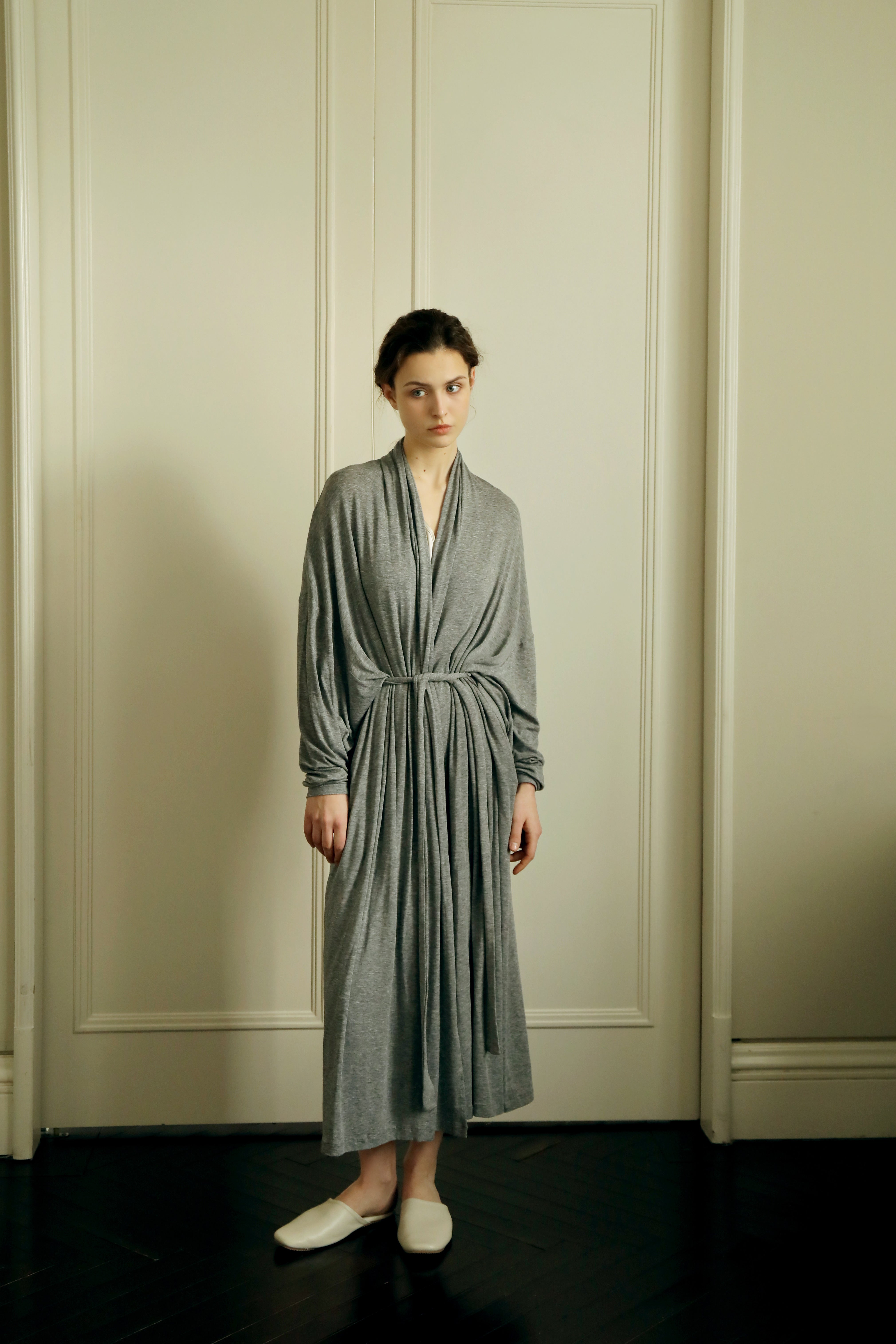 Half-sleep Tencel-wool Robe