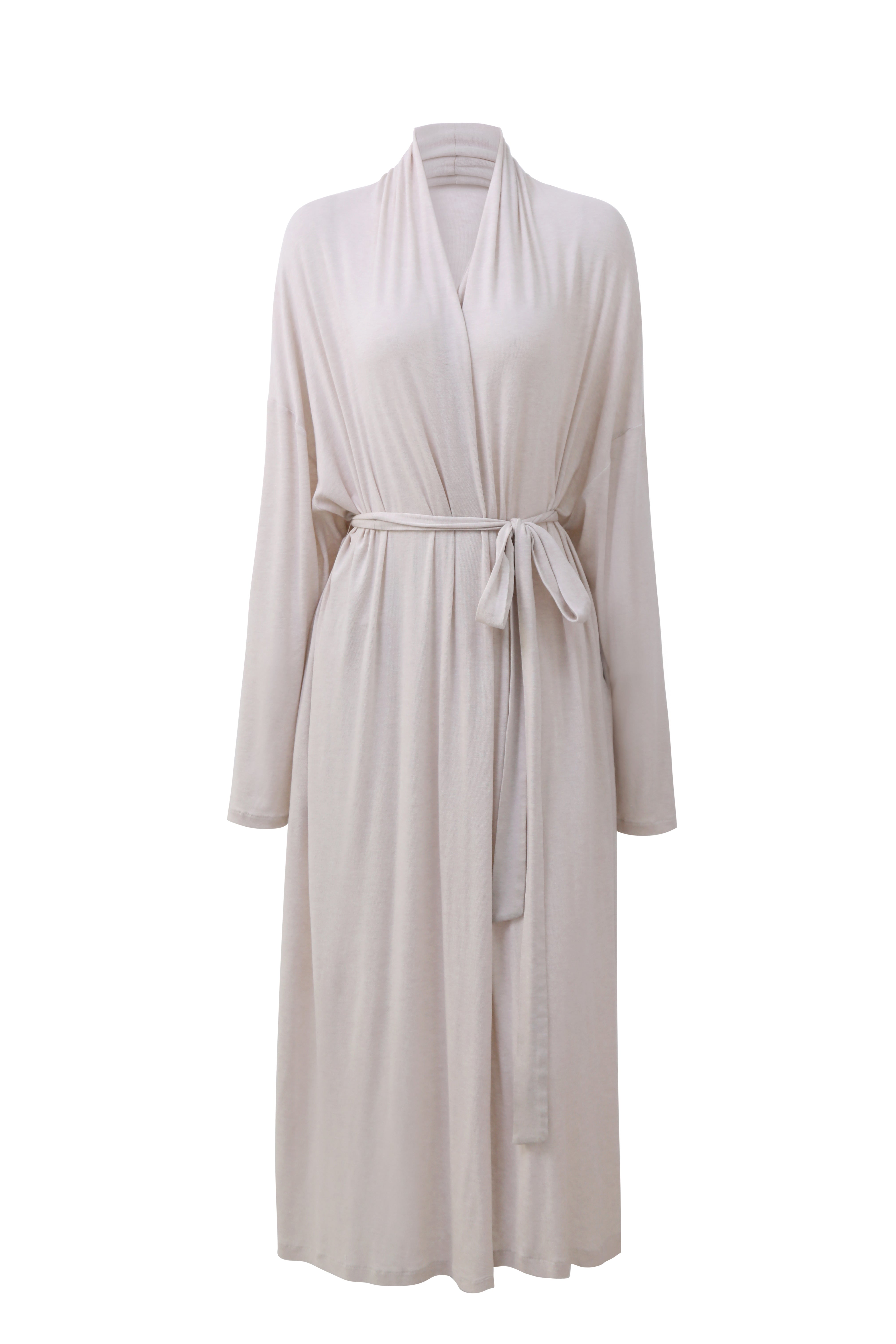 Half-sleep Tencel-wool Robe