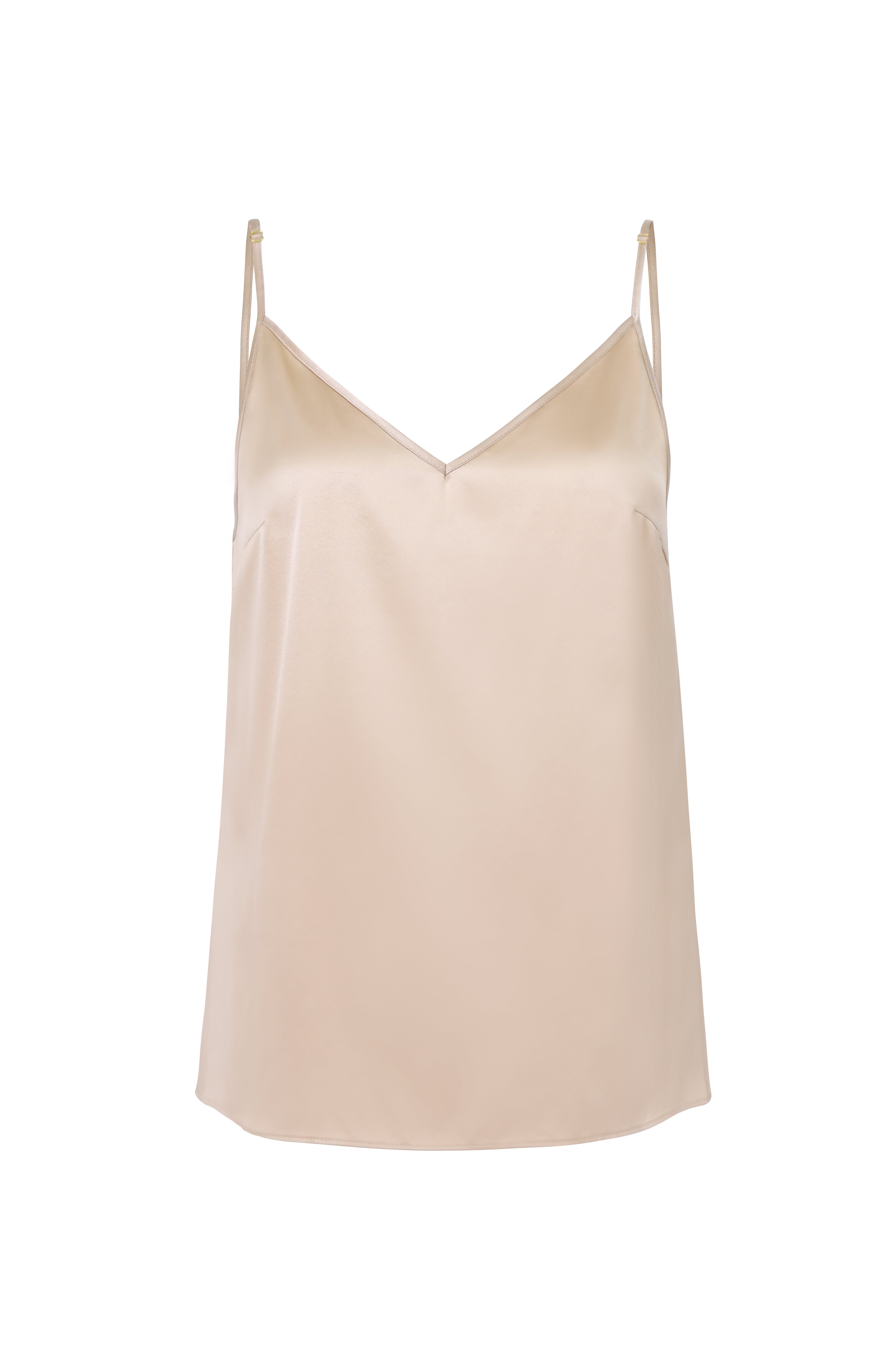 Fading Moon - Silk camisole and matching shorts