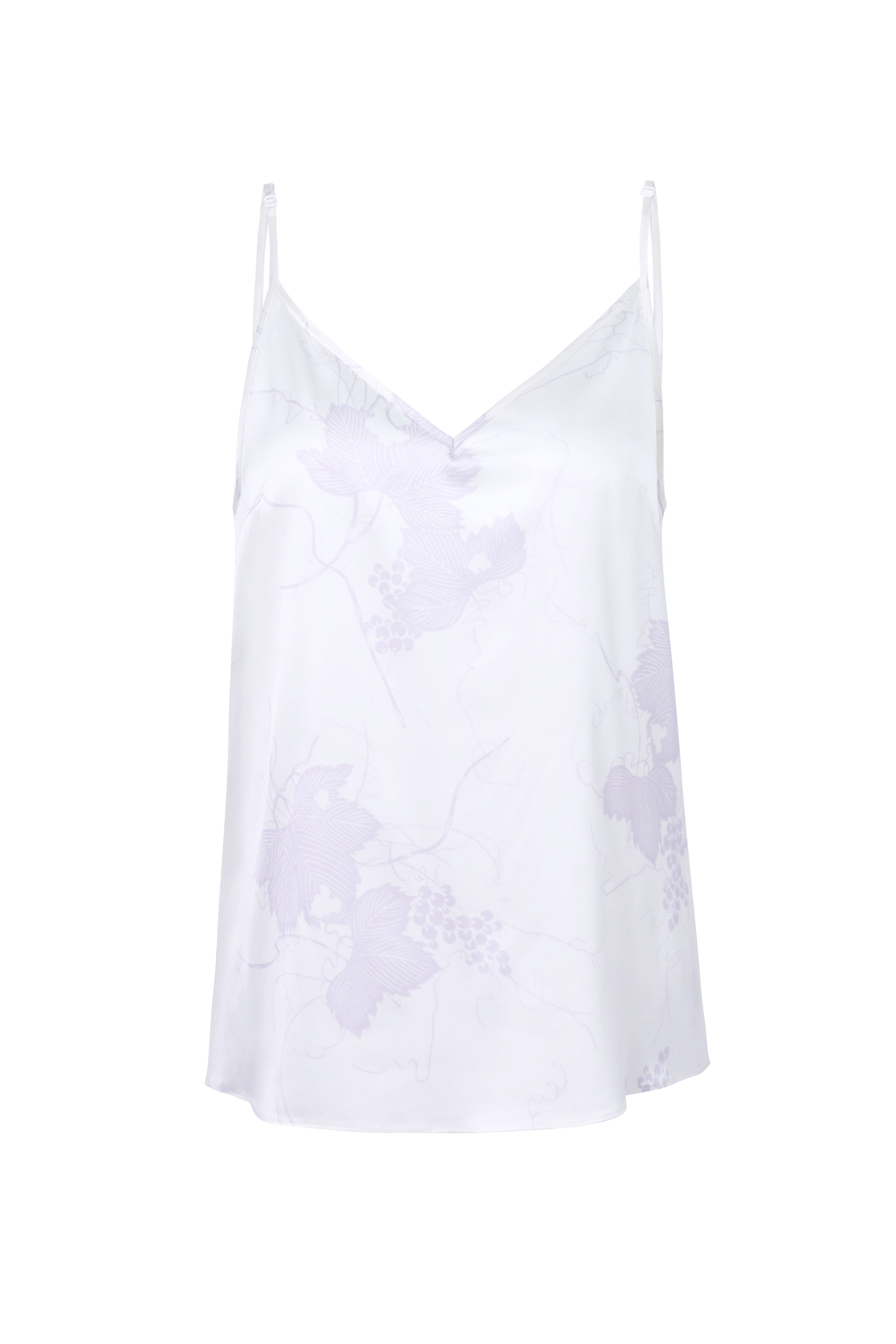 Fading Moon - Silk camisole and matching shorts