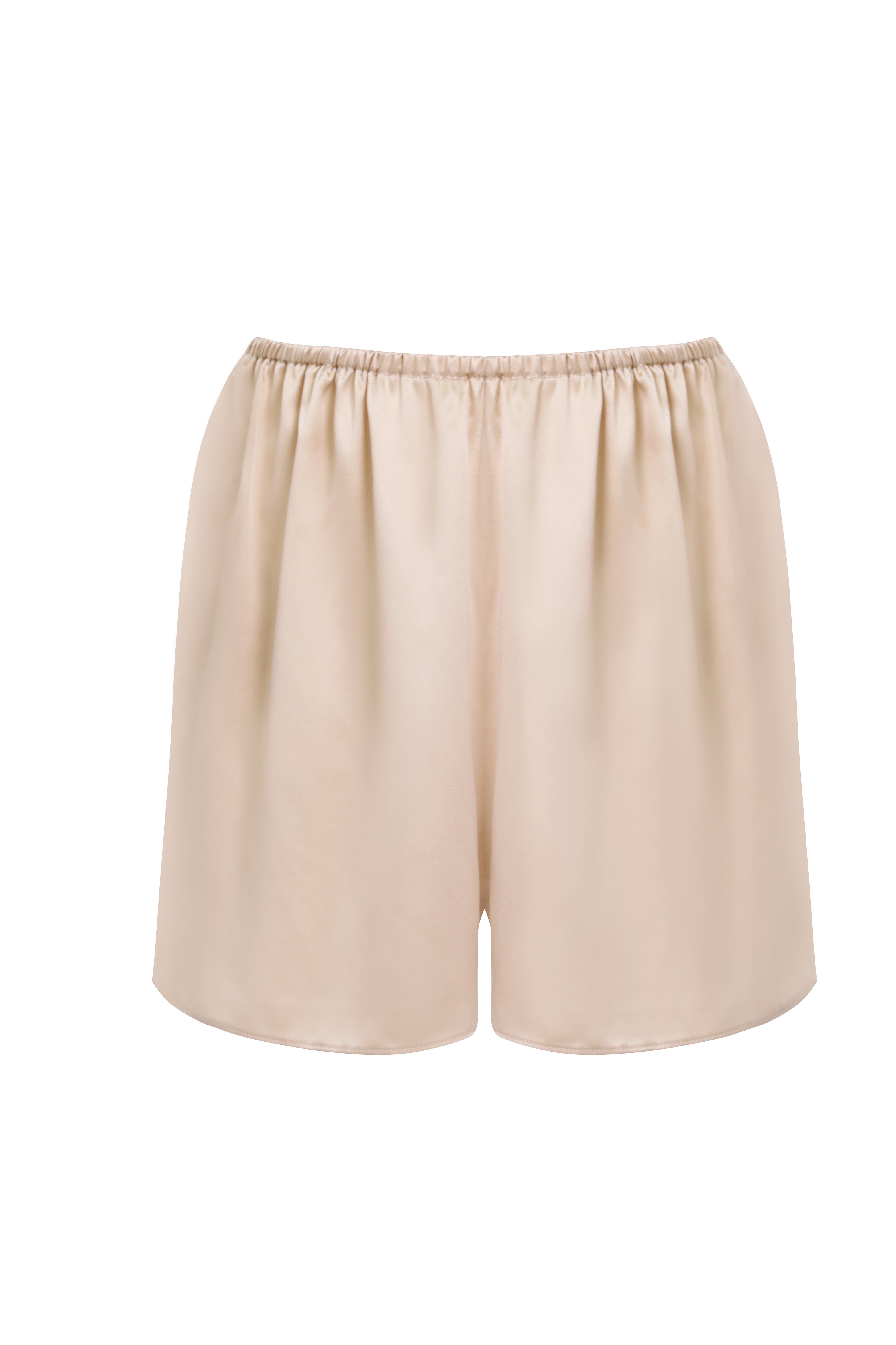 Fading Moon - Silk camisole and matching shorts