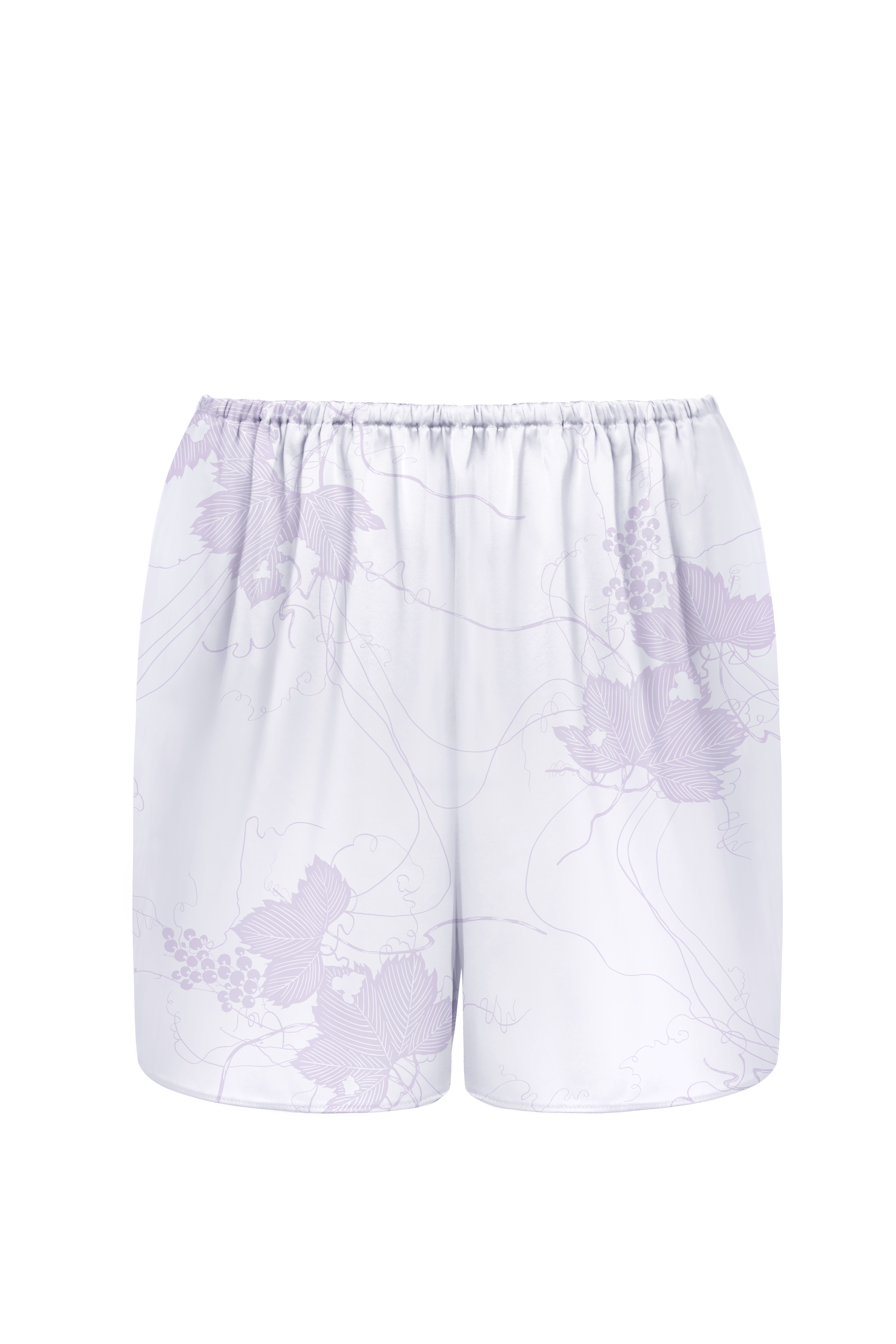Fading Moon - Silk camisole and matching shorts