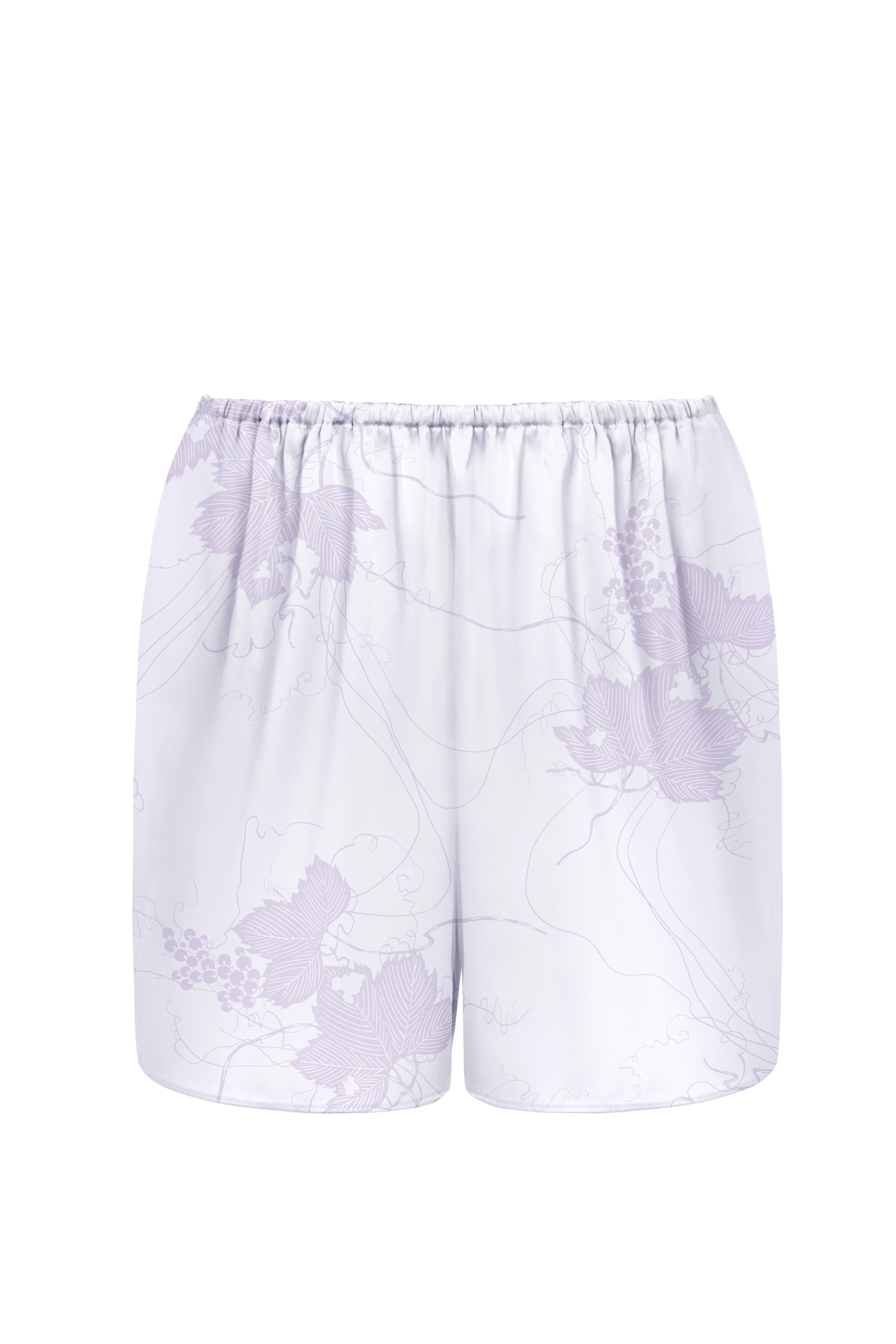 Fading Moon - Silk camisole and matching shorts