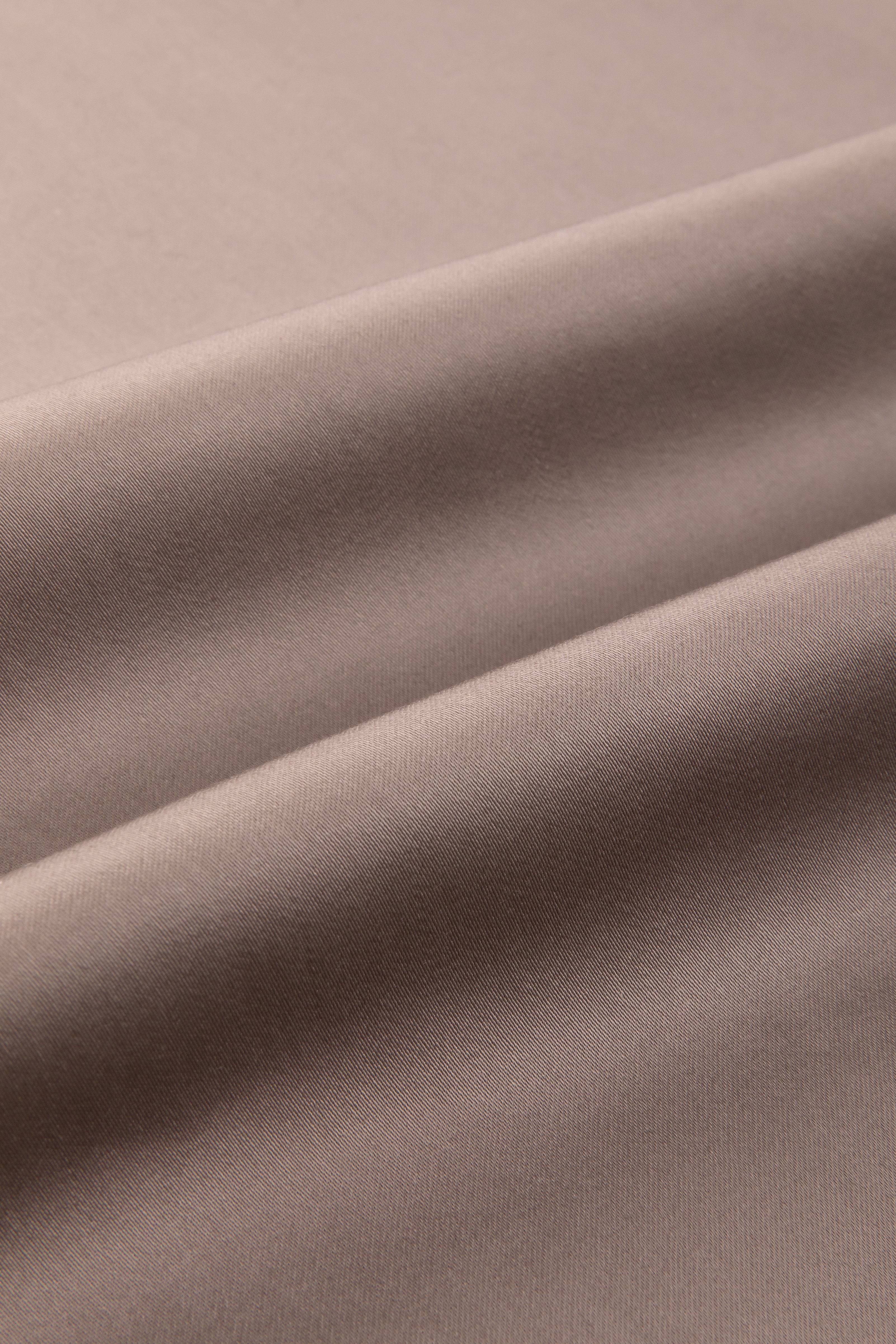 Classic Cotton Bedding Sets - Oriental Floral Duvet Cover + Taupe Brown Sheet Set Sheet Set - 7 piece set