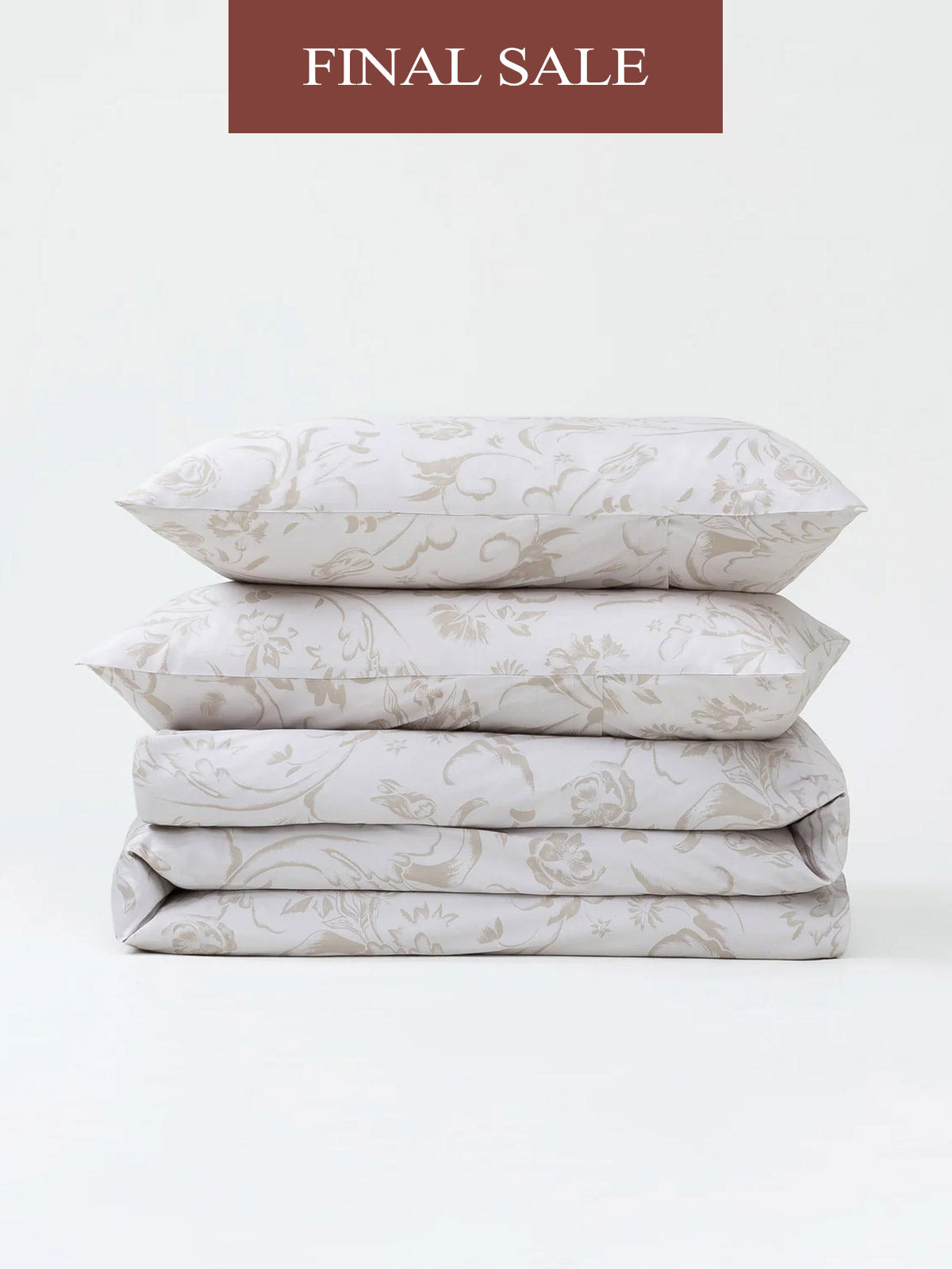 Classic Cotton Duvet Cover Set - Pattern- final sale