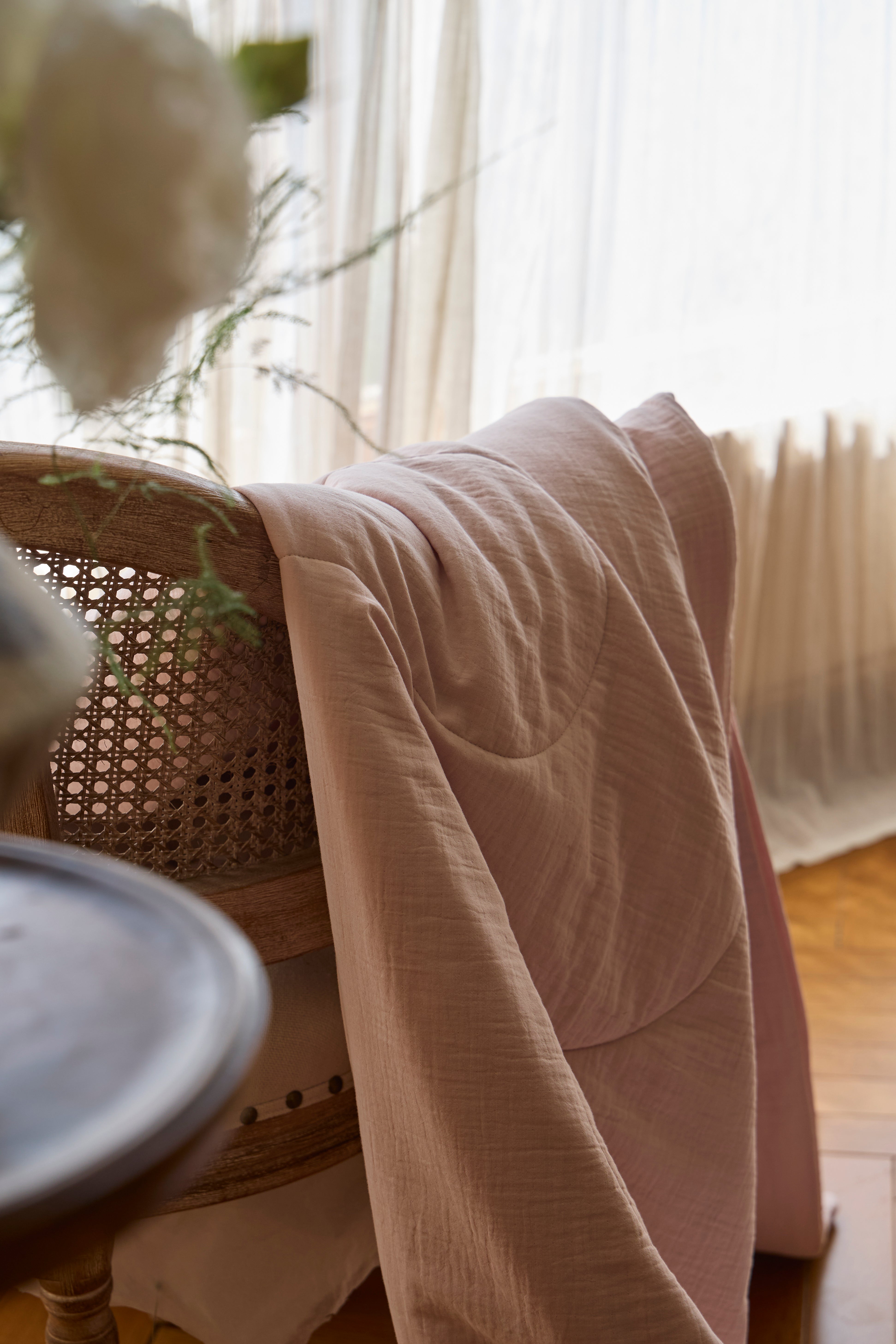 Washed muslin Air-cotton blanket