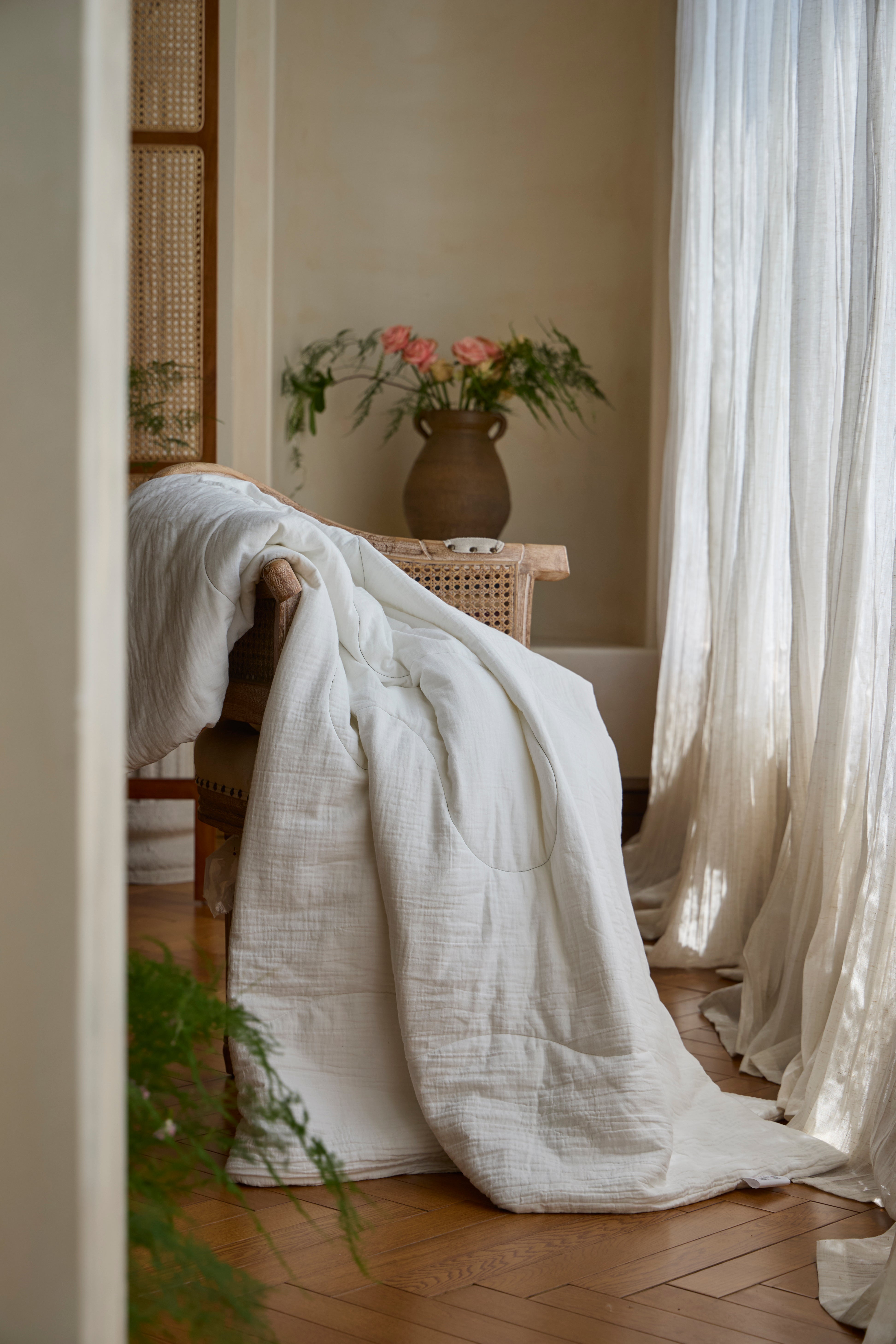 Washed muslin Air-cotton blanket
