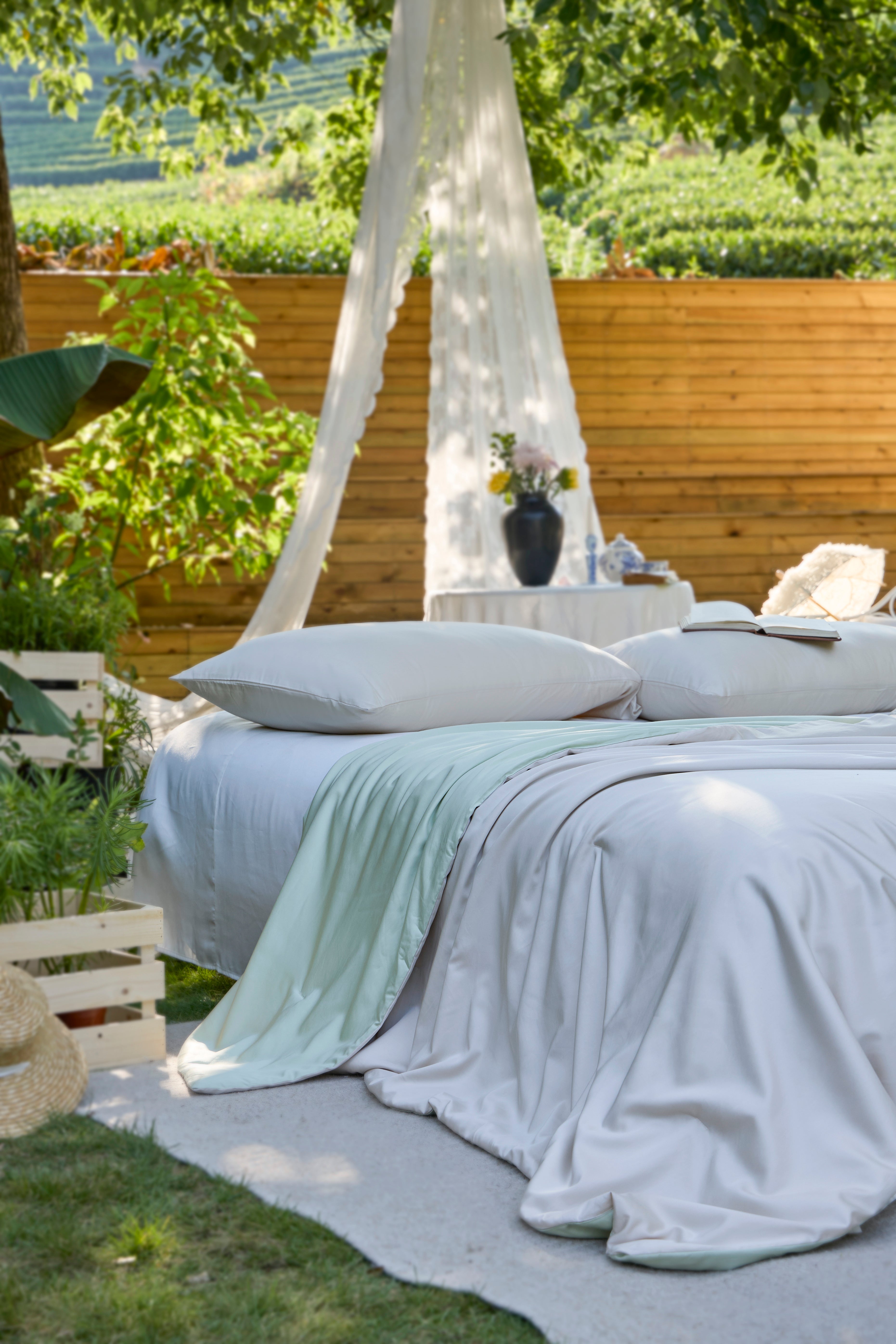 Washable Tencel Silk Cooling Blanket