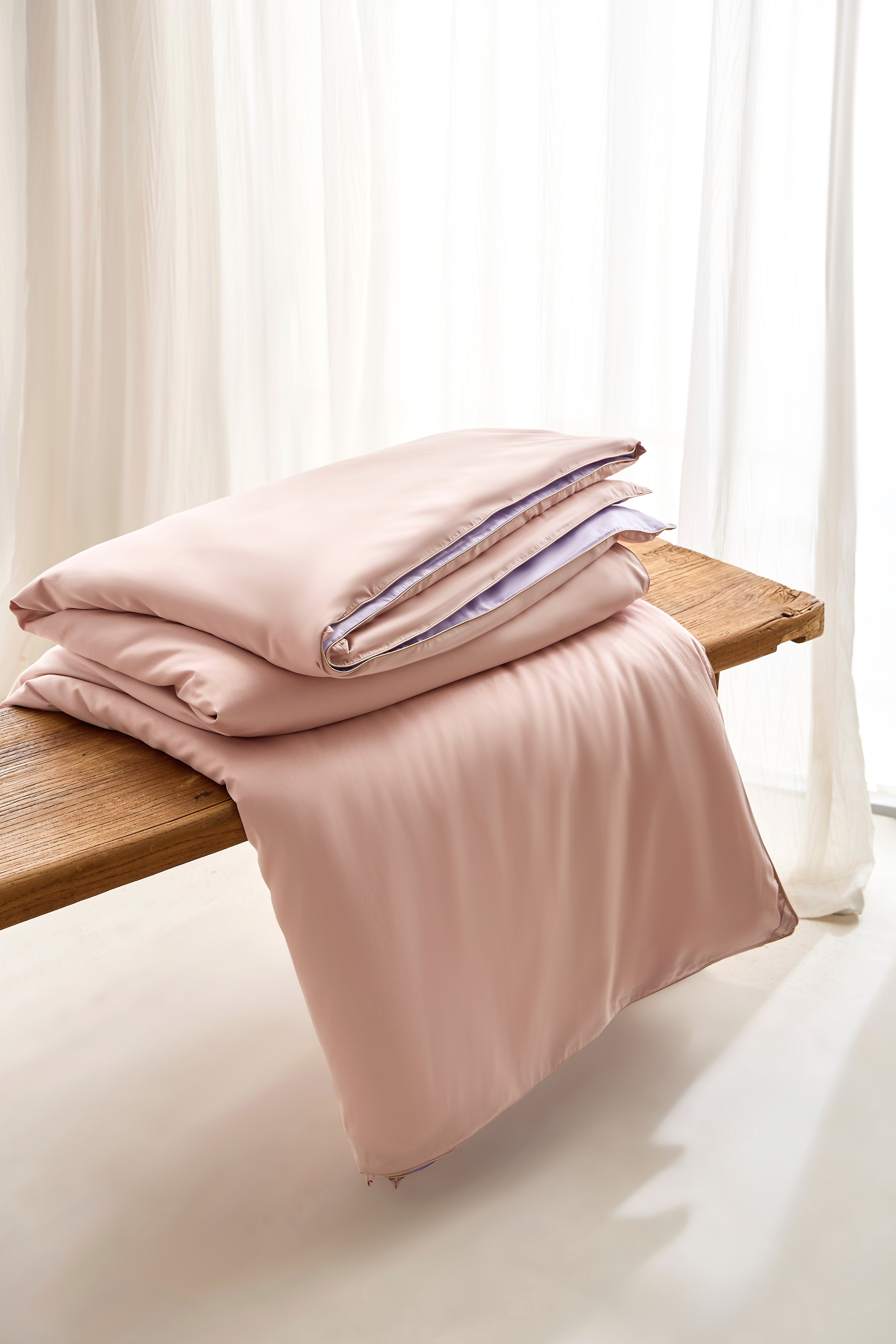 Mulberry Silk filling comforter + Tencel-cotton external shell