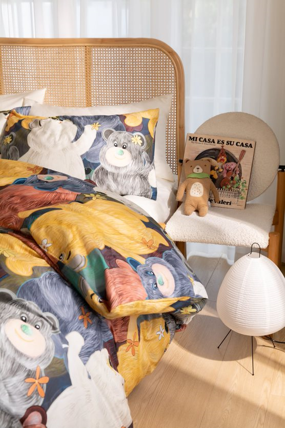 Classic Cotton Duvet Cover Set - Pattern- final sale