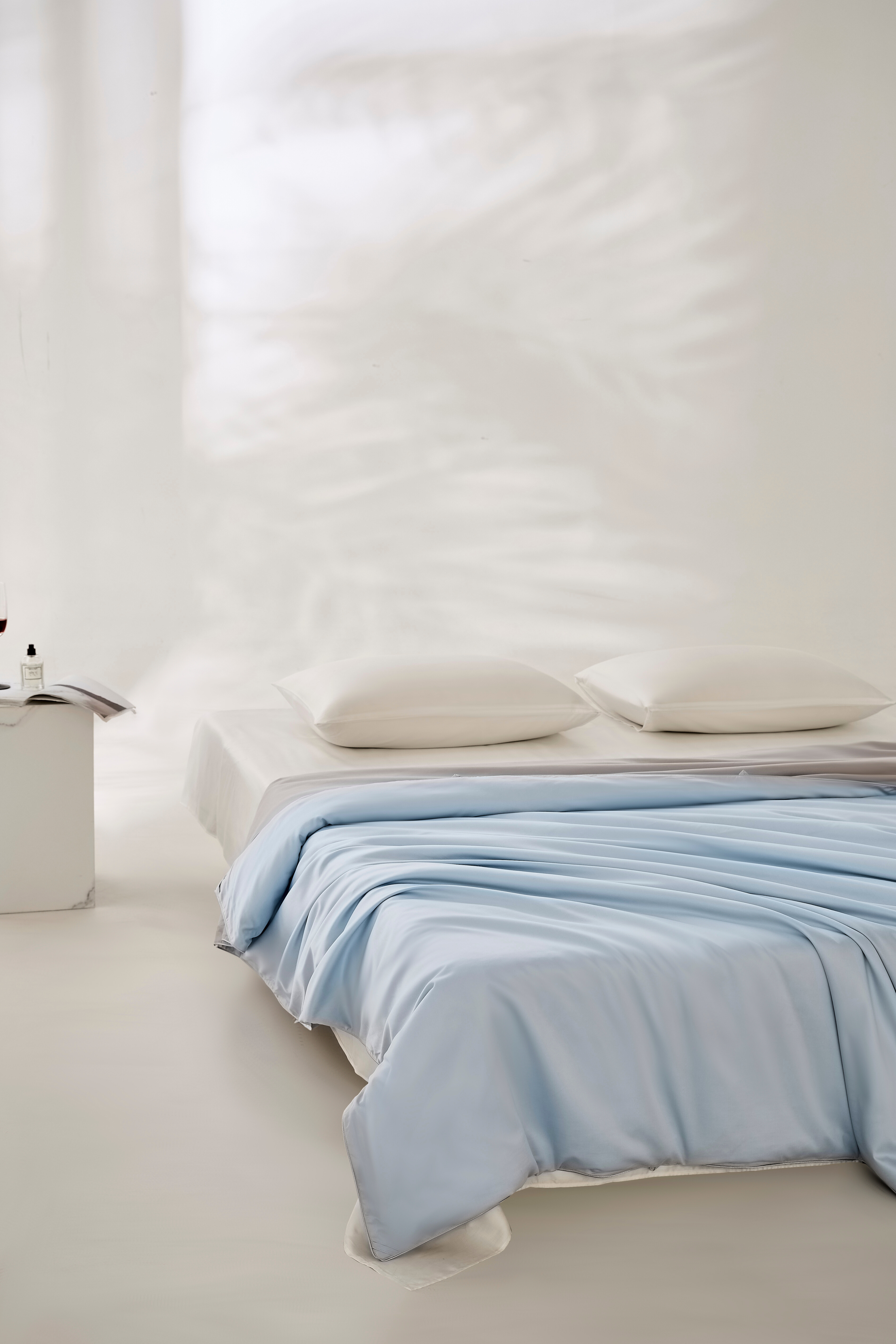 Mulberry Silk filling comforter + Tencel-cotton external shell
