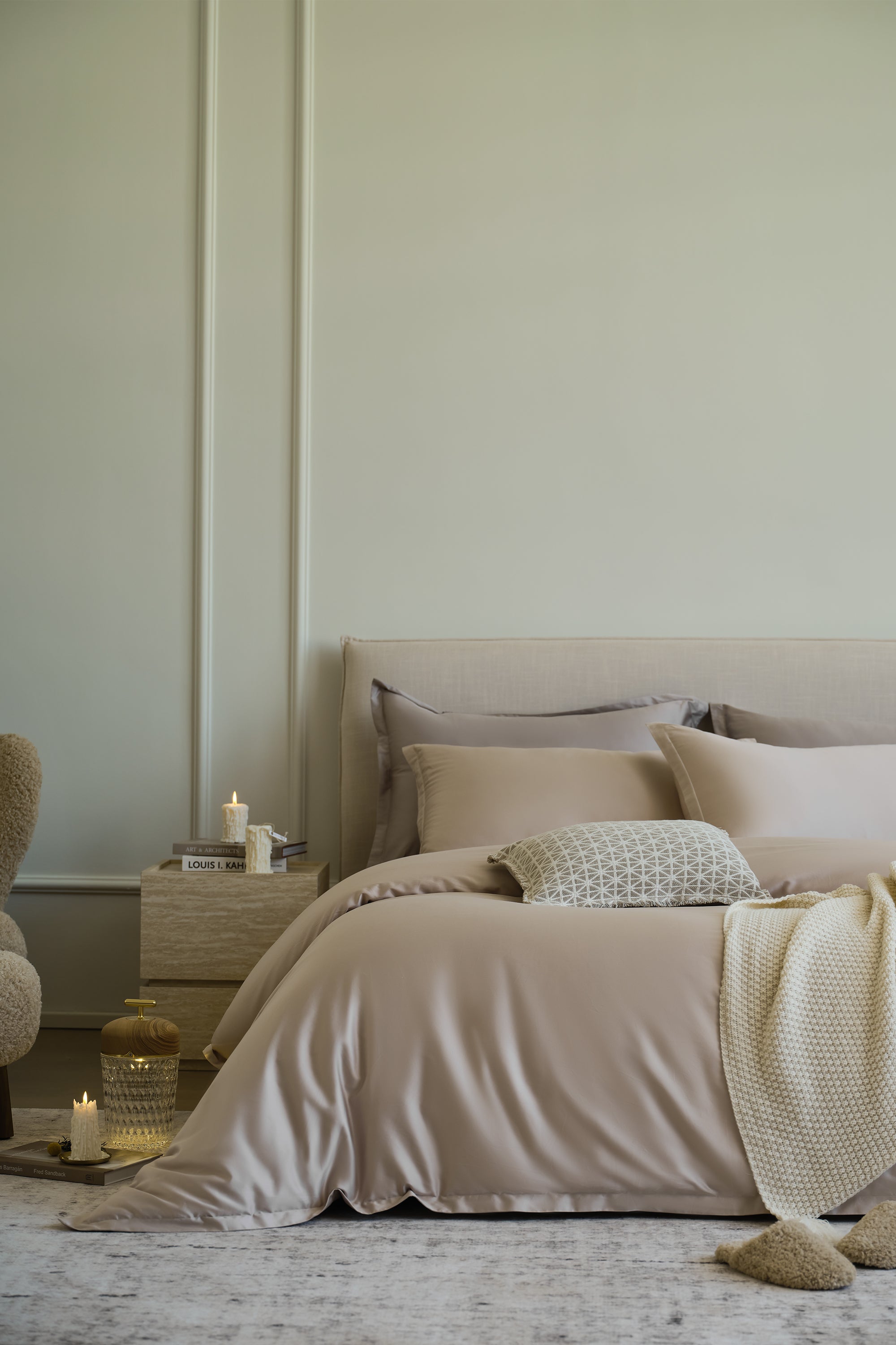 Luxe Egyptian cotton - fitted sheet