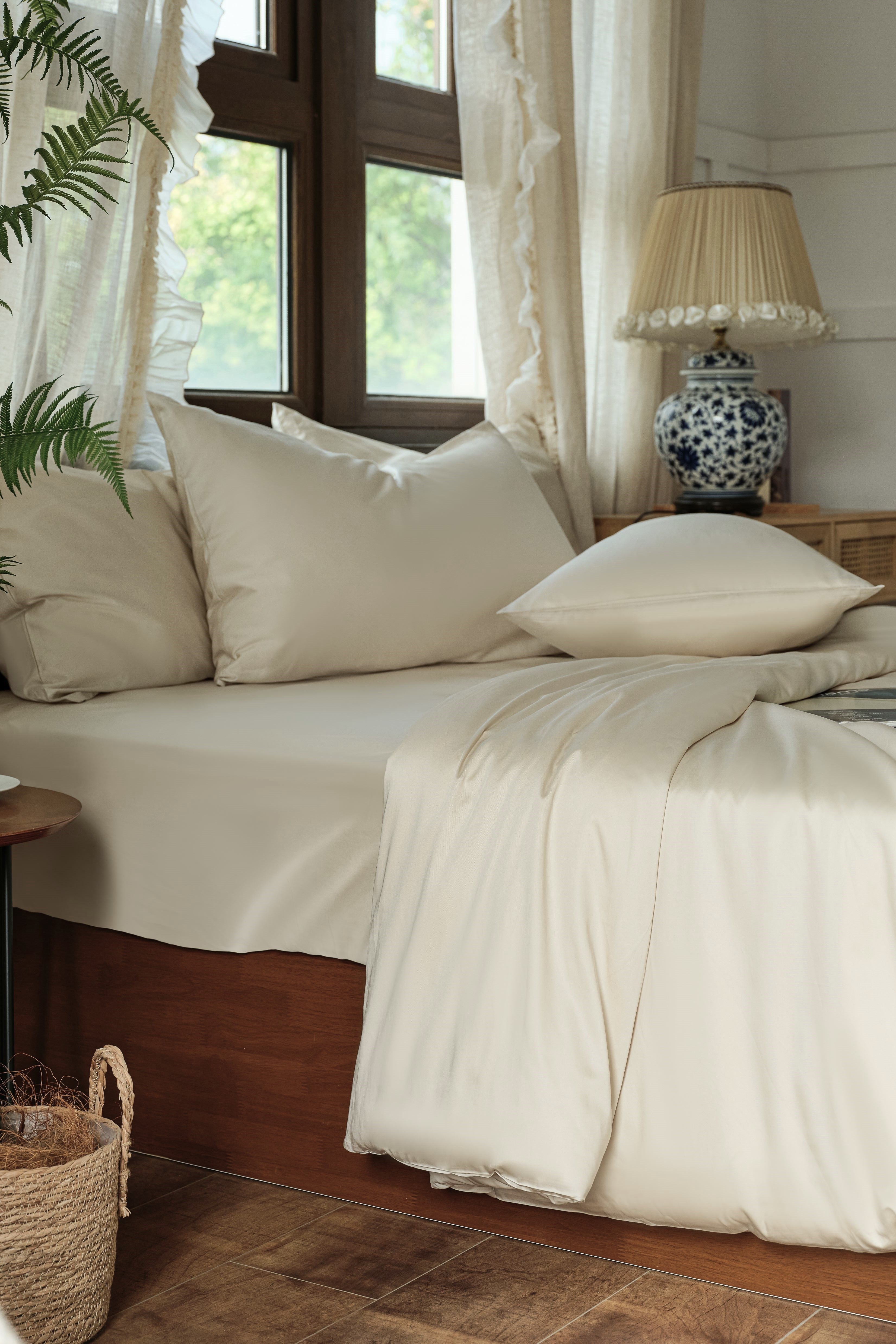 Luxe Tencel-Cotton Duvet Cover