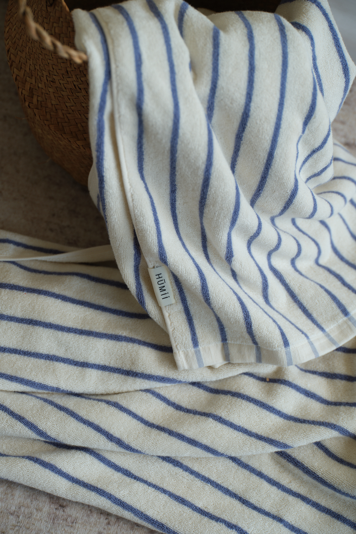 HŪmii Striped Bath Towel