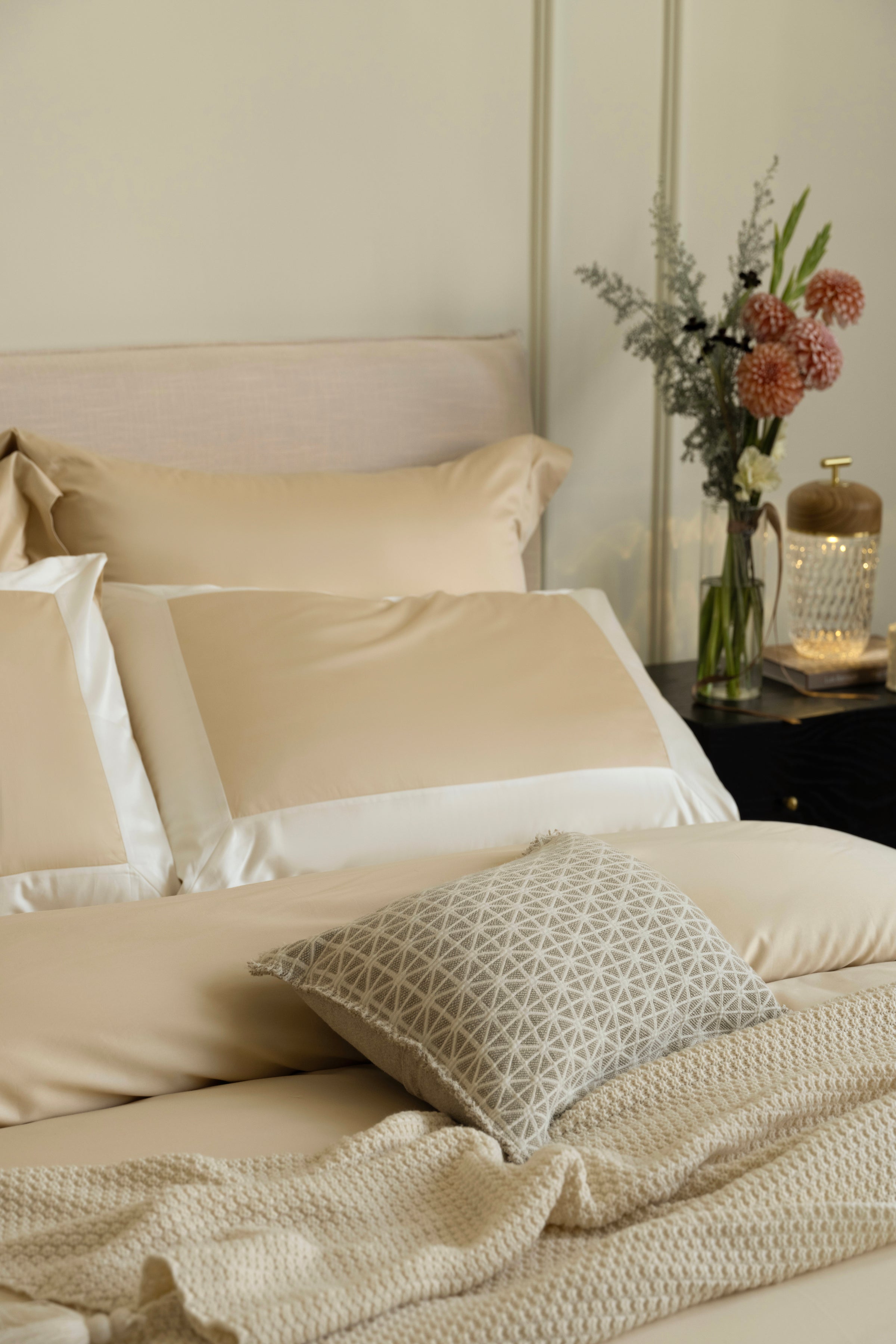 Nobel Ivory Pink bedding set - 160S