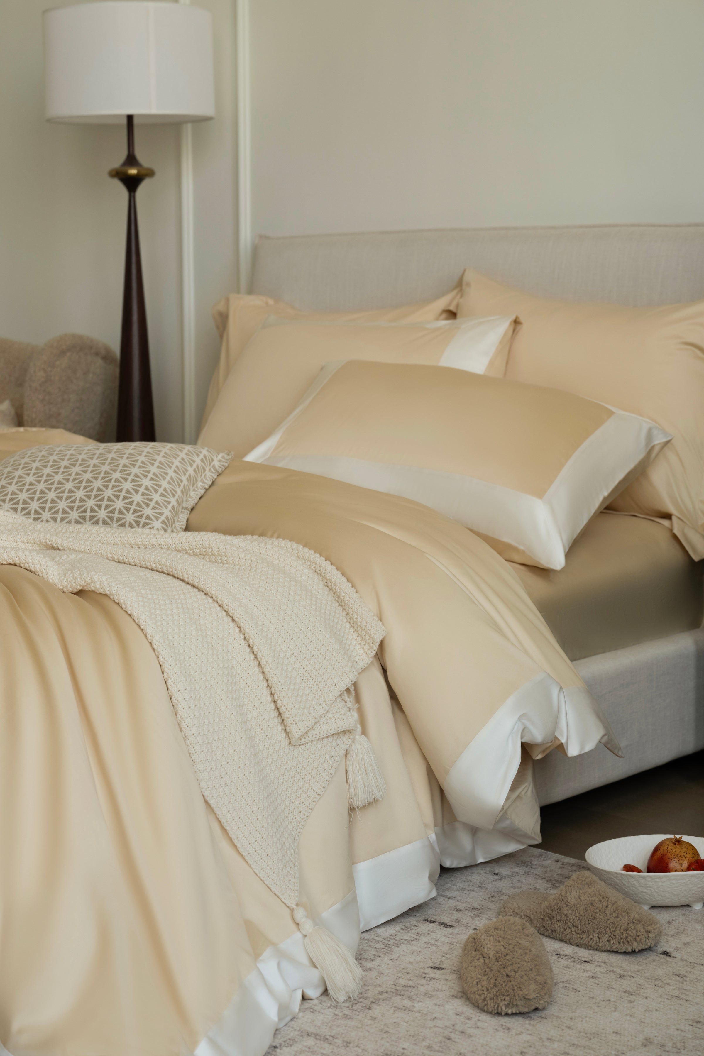 Nobel Ivory Pink bedding set - 160S