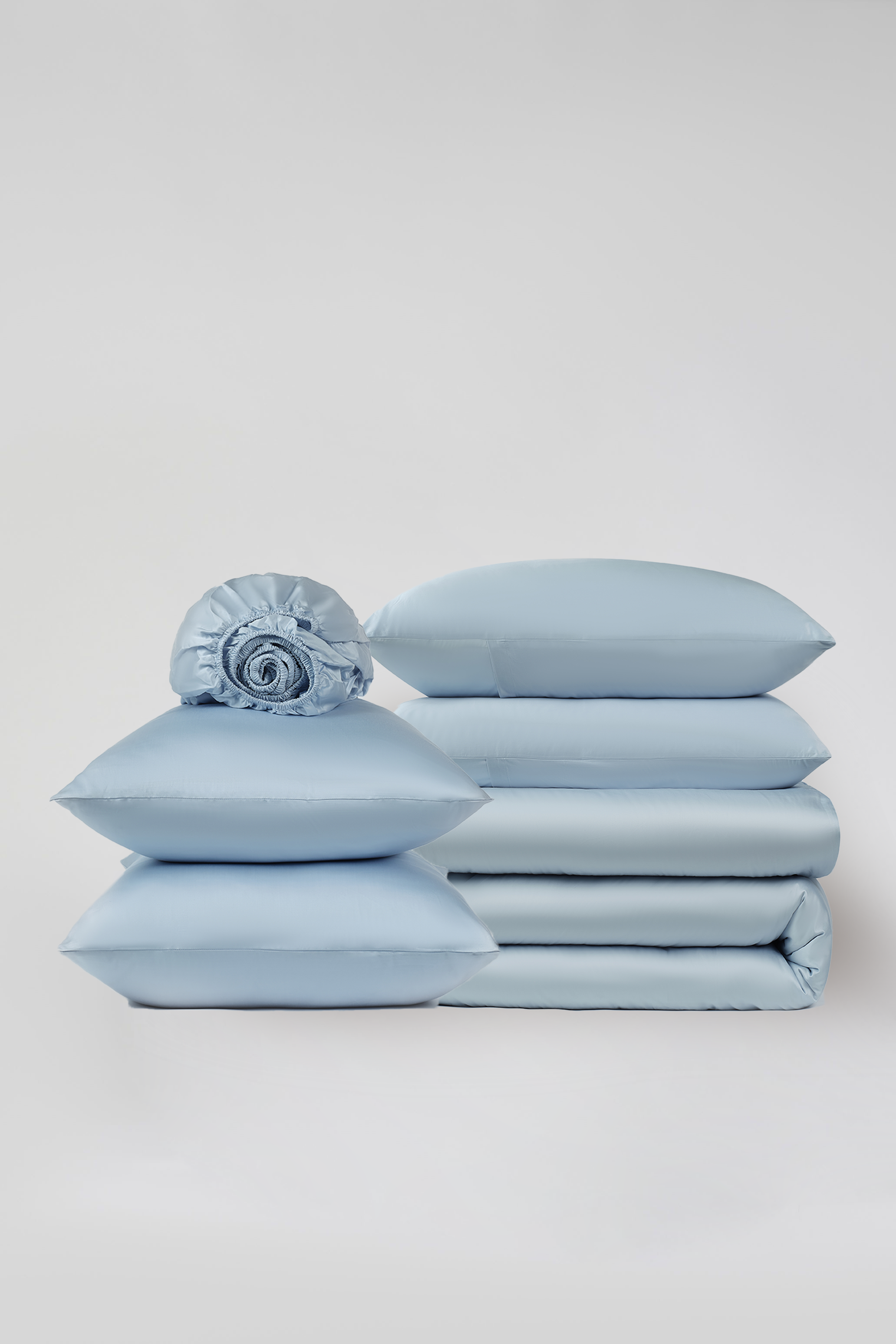 Tencel Cotton Bedding bundle - Serene Blue