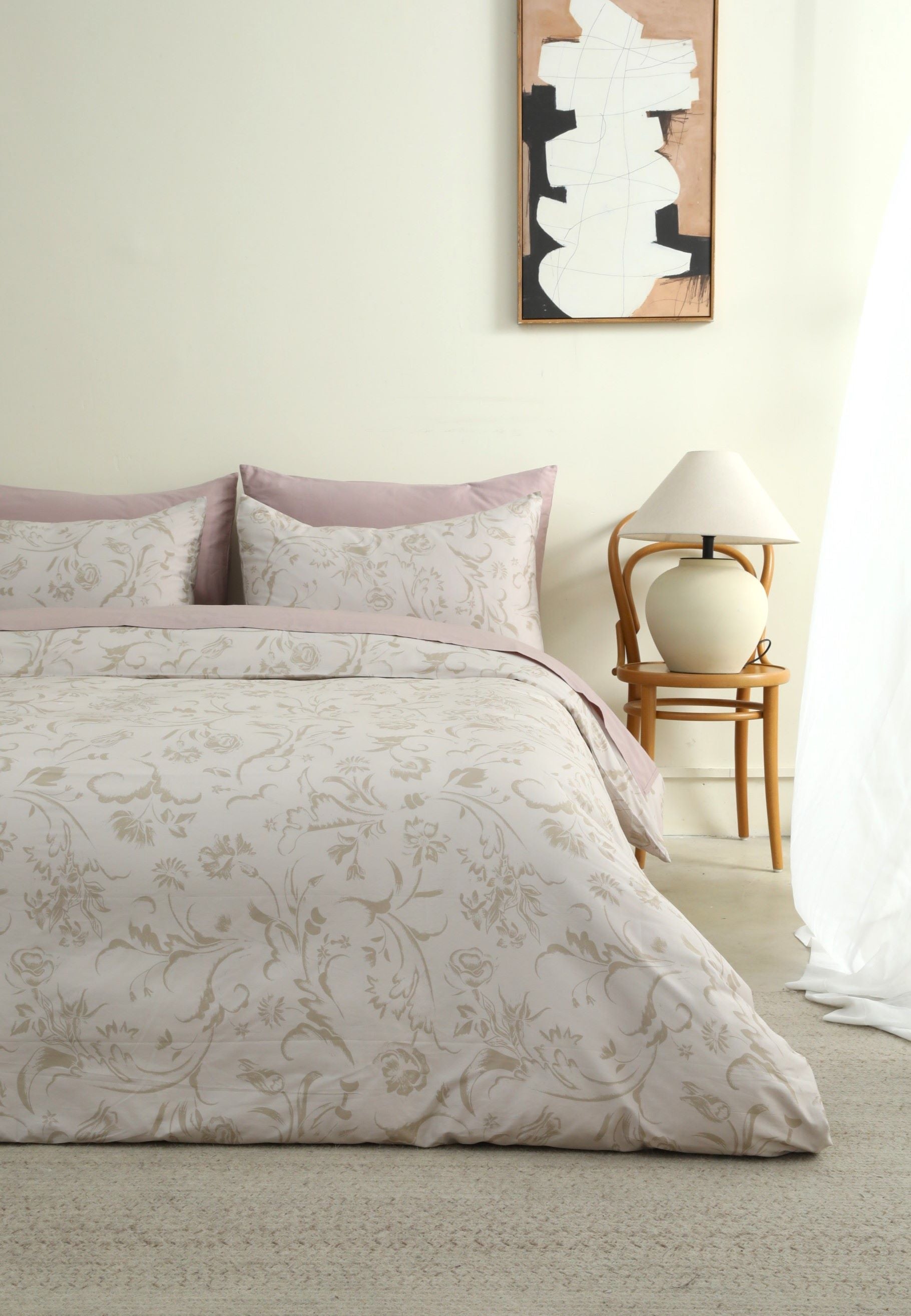 All-season 100% Silk Bundle - Mulberry Silk Cover(丝绸提花)+ Dupion Silk filling Comforter