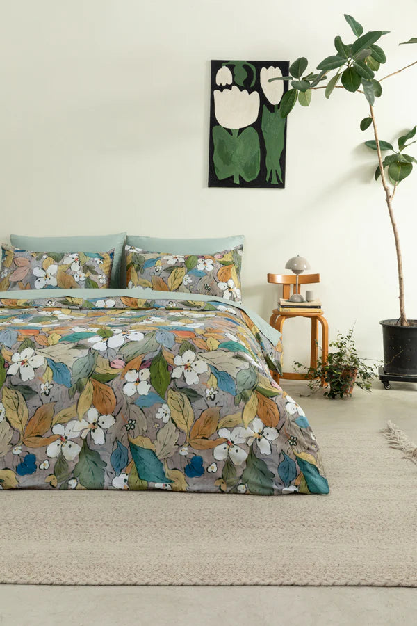 Classic Cotton Duvet Cover Set - Pattern- final sale
