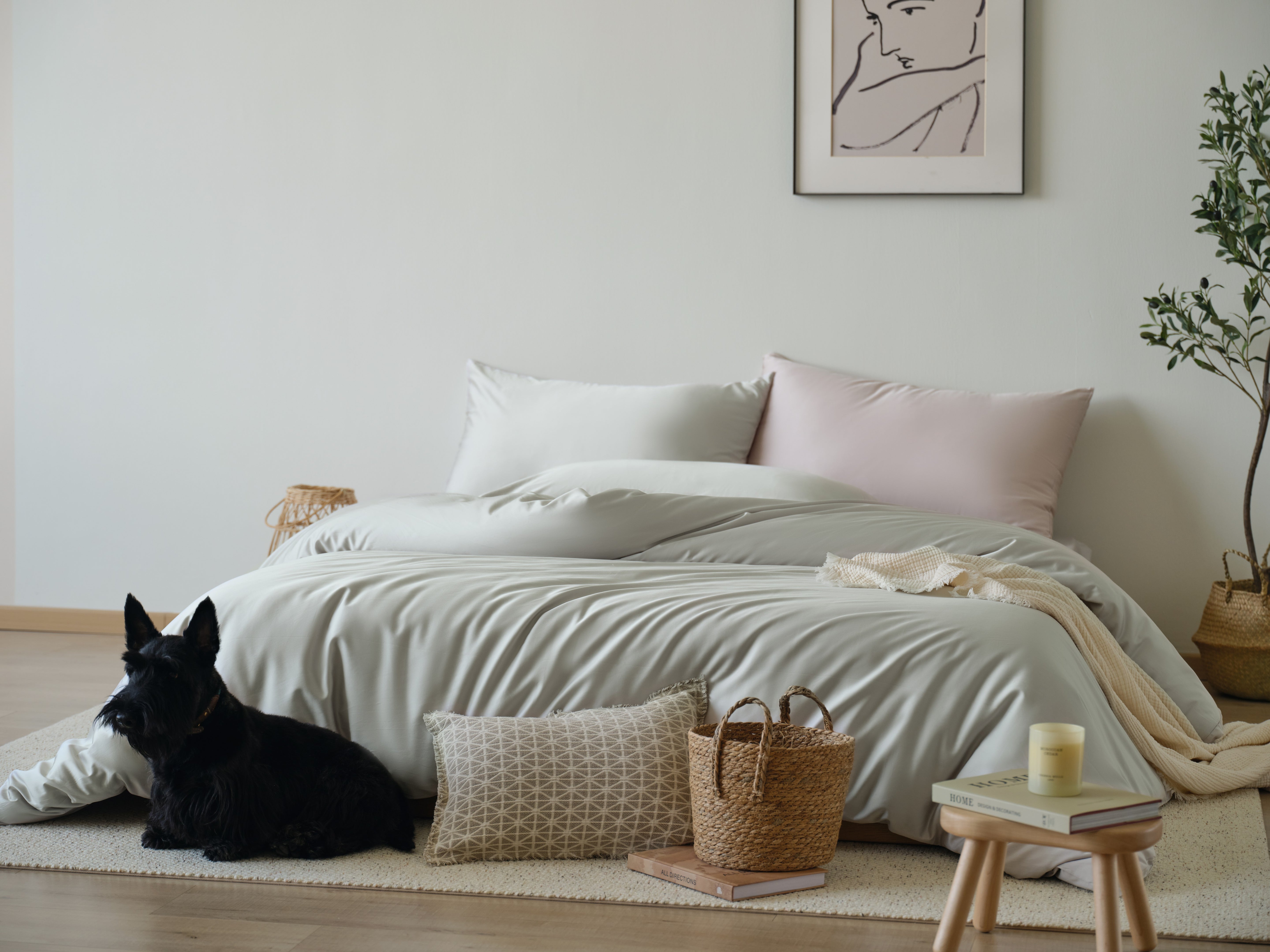 Luxe Tencel-Cotton Fitted Sheet
