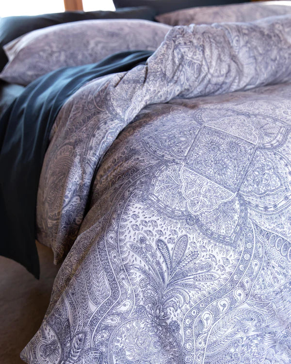 Classic Cotton Duvet Cover Set - Pattern- final sale