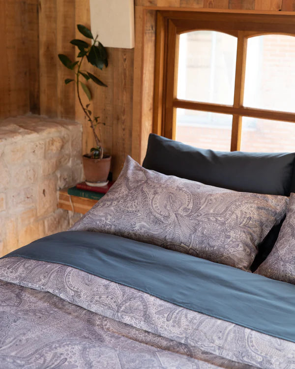 Classic Cotton Duvet Cover Set - Pattern- final sale