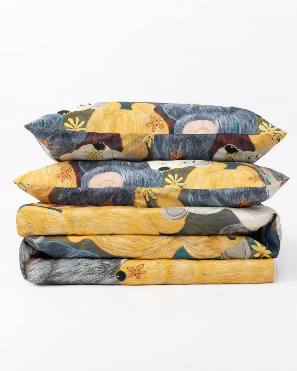 Classic Cotton Duvet Cover Set - Pattern- final sale