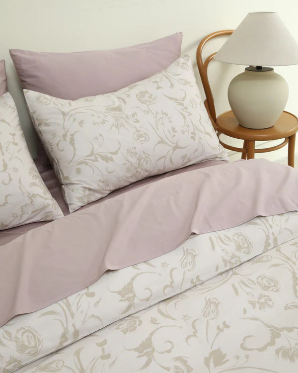Classic Cotton Duvet Cover Set - Pattern- final sale