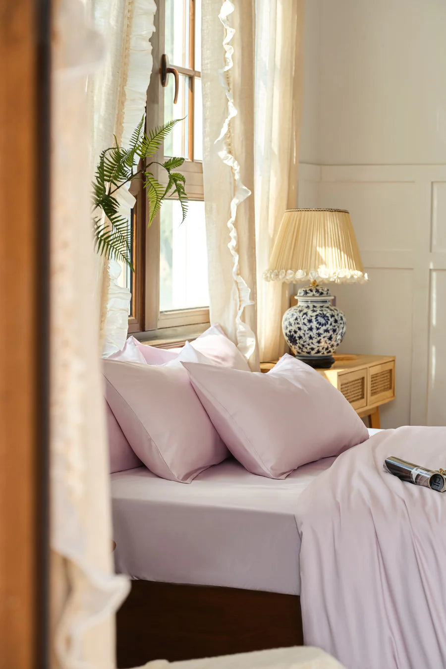 Luxe Tencel-Cotton Fitted Sheet