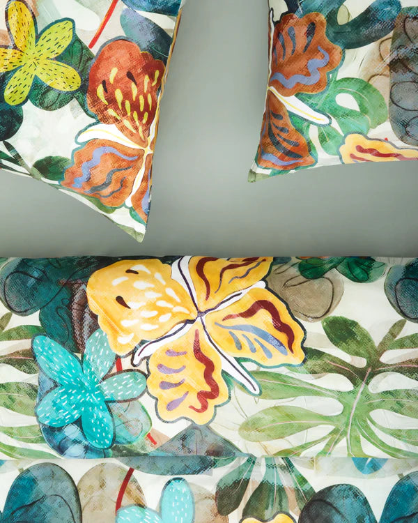 Classic Cotton Duvet Cover Set - Pattern- final sale