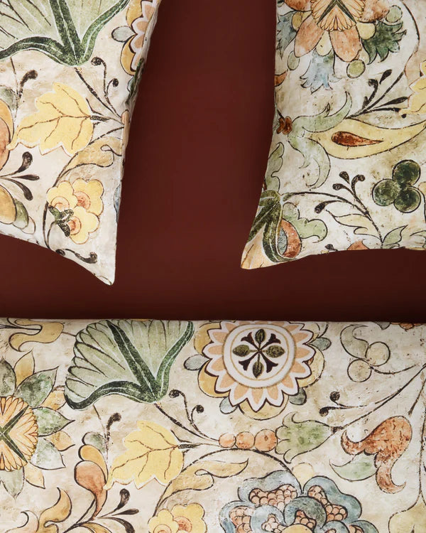 Classic Cotton Duvet Cover Set - Pattern- final sale