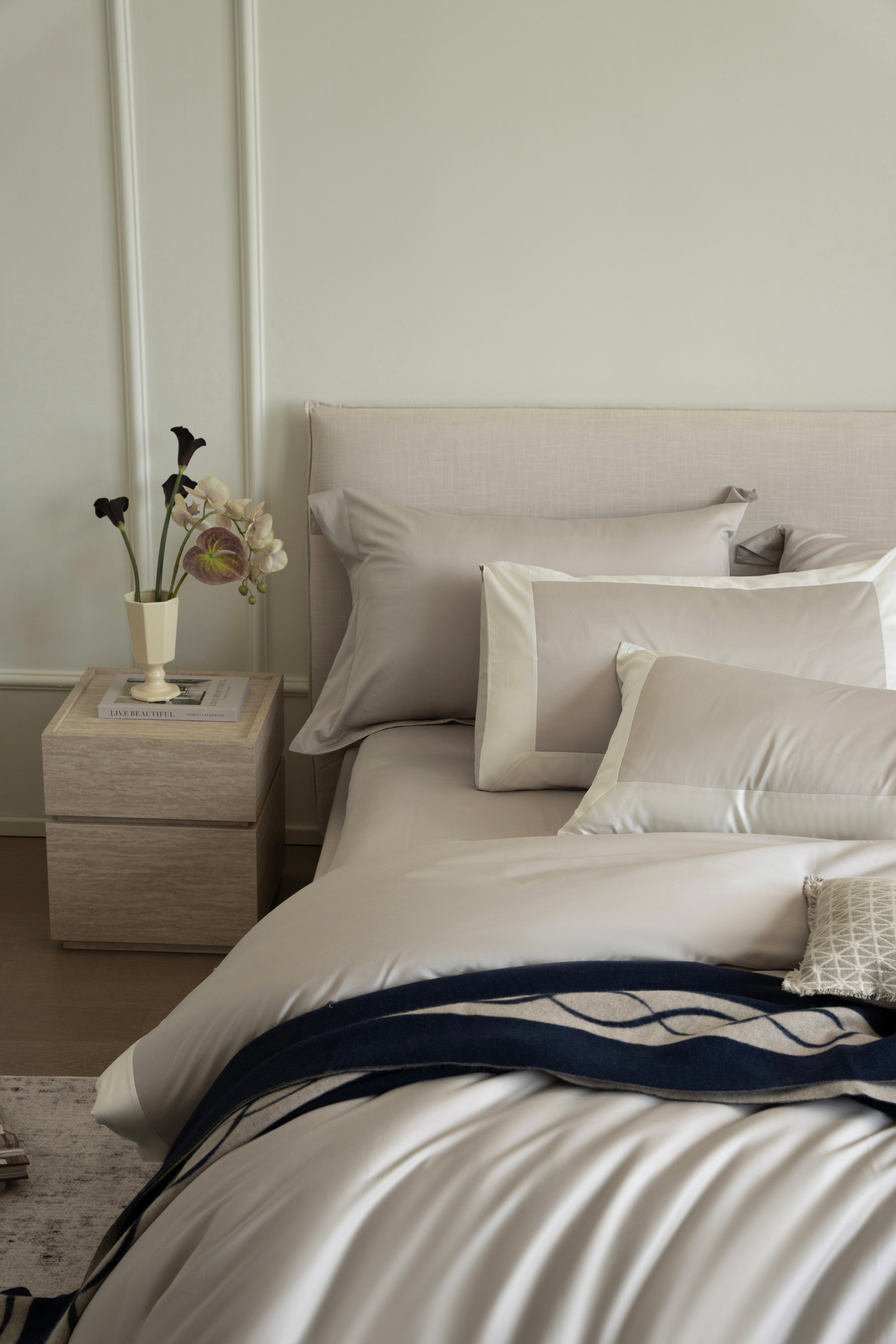 Nobel Ivory Pink bedding set - 160S