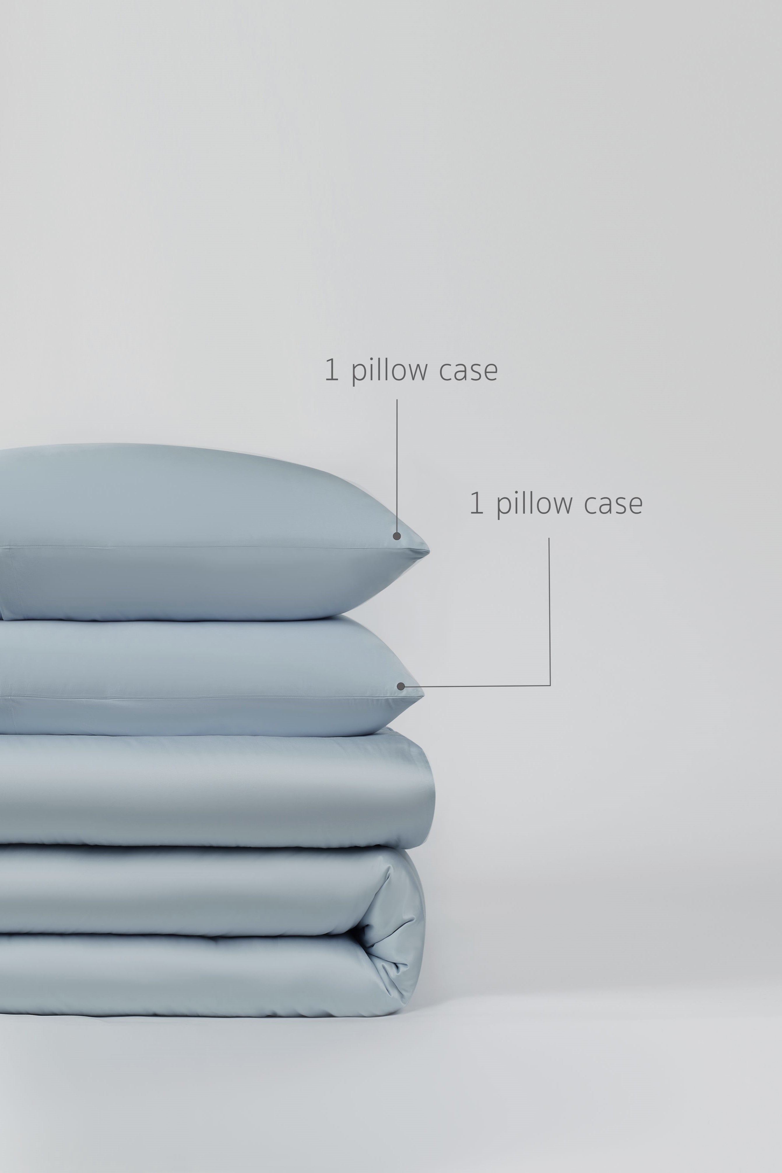 Tencel Cotton Bedding bundle - Serene Blue