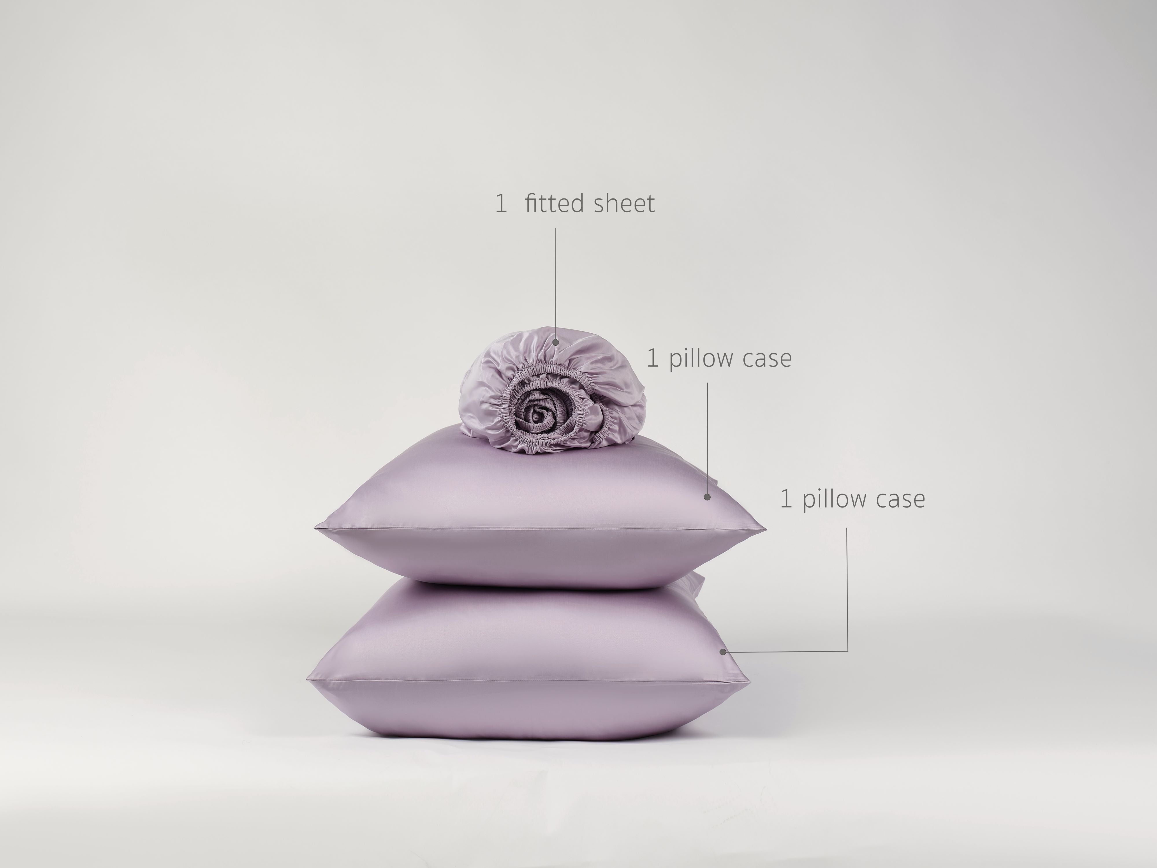 Tencel Cotton bedding bundle - Lavender mist