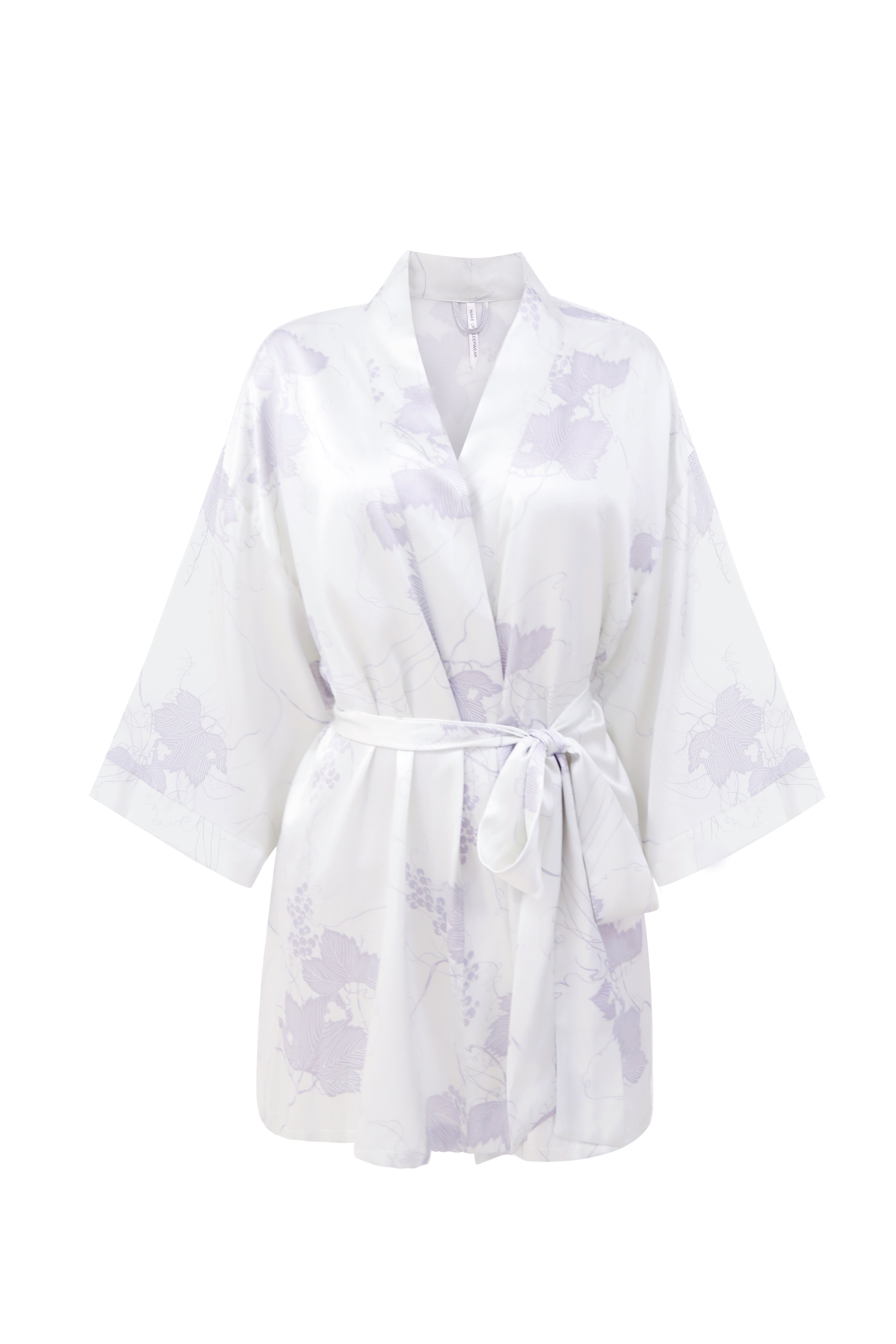 Jade vine silk pajamas set