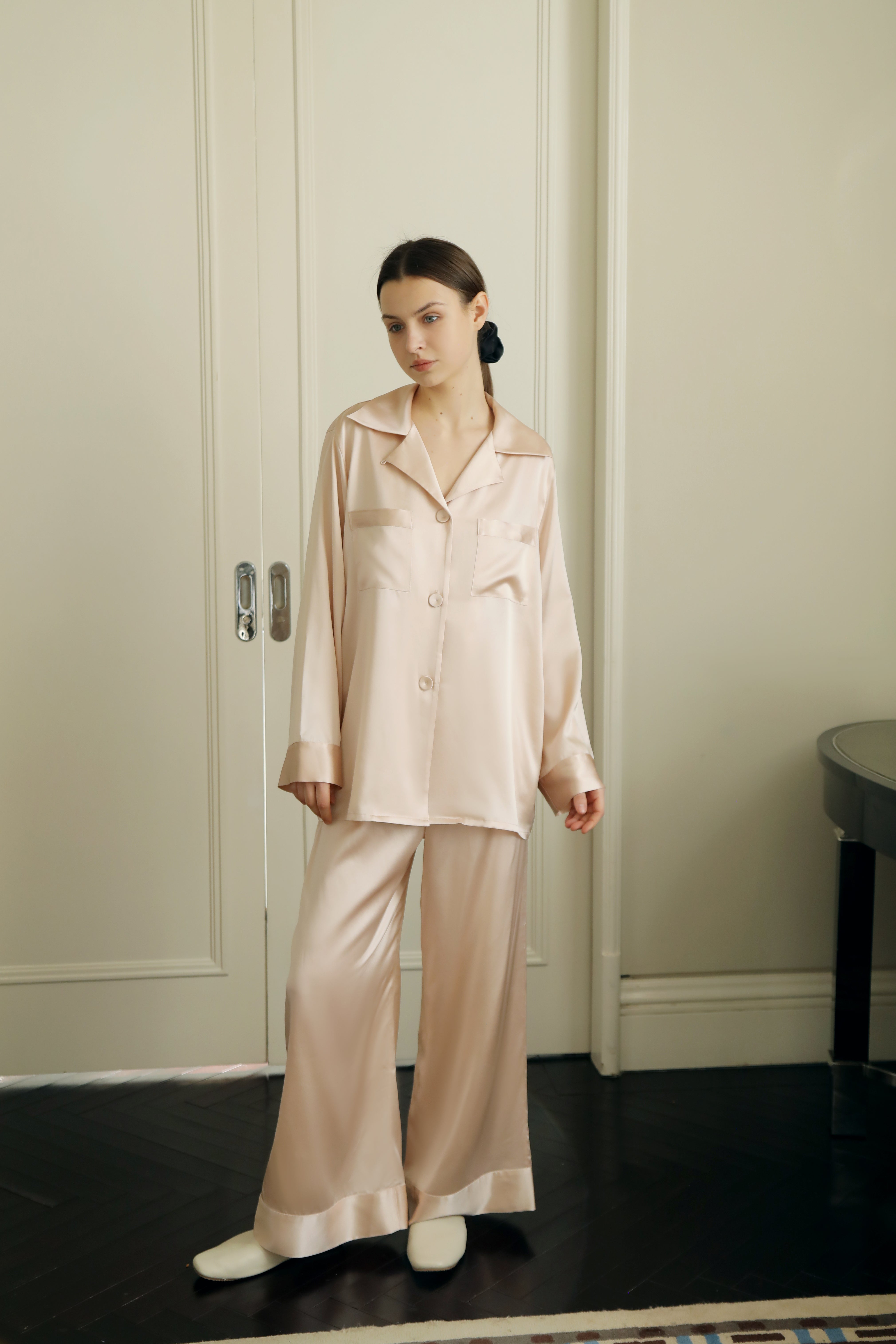 Bliss 19mm Silk Long PJ Set