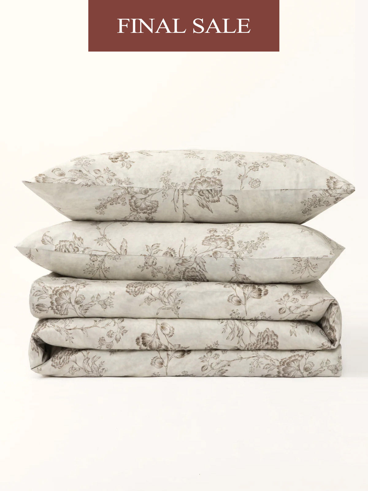 Classic Cotton Duvet Cover Set - Pattern- final sale