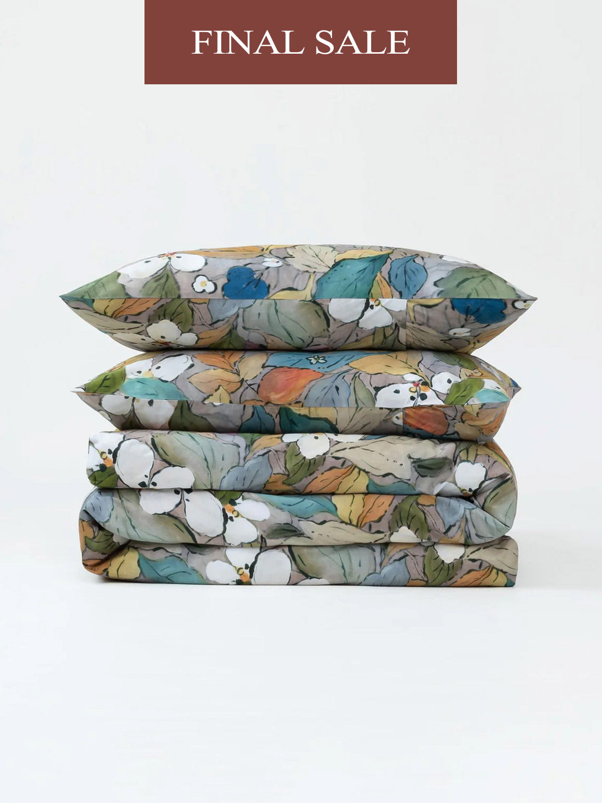 Classic Cotton Duvet Cover Set - Pattern- final sale